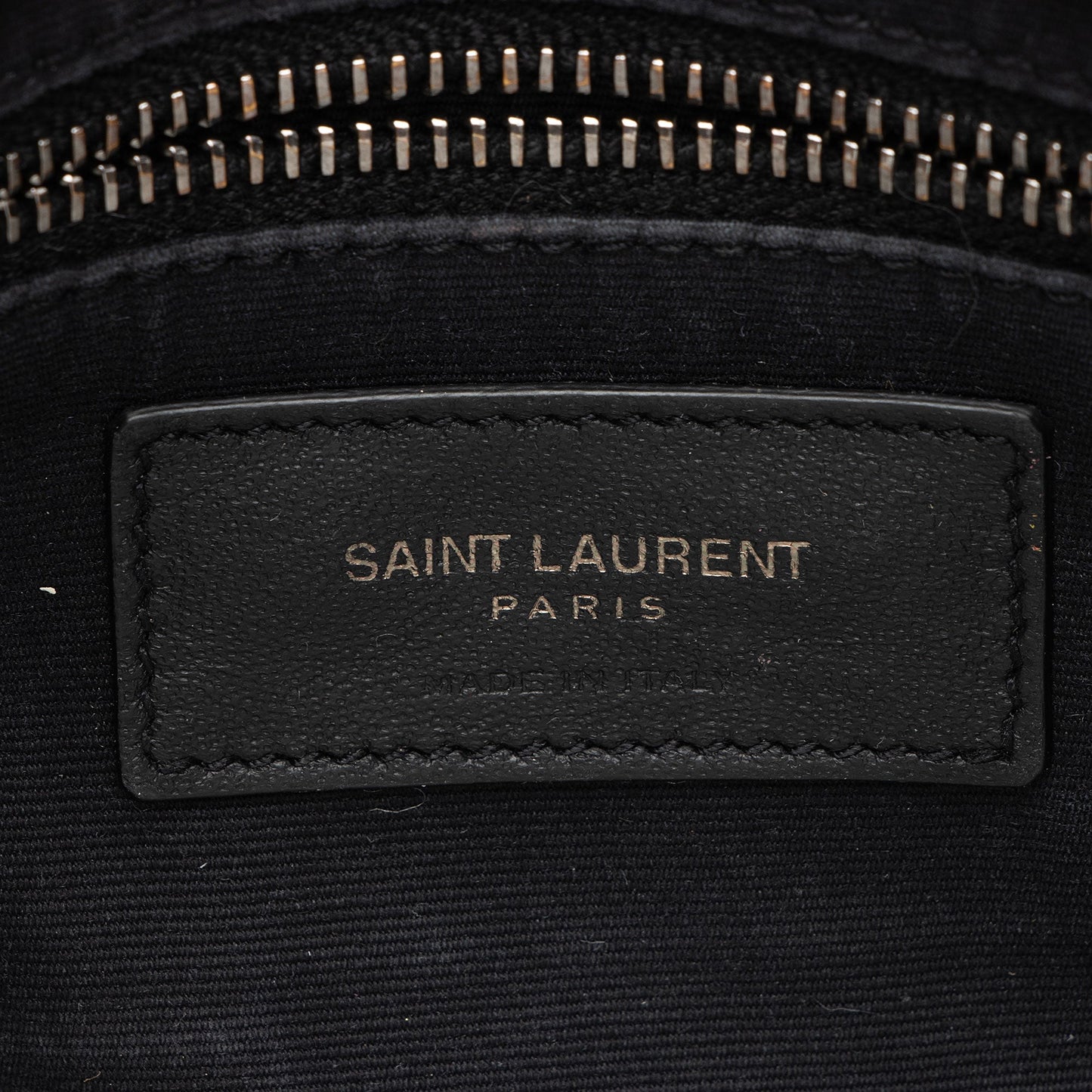 Saint Laurent Crinkled Calfskin Monogram Niki Chain Wallet (SHF-afCOLO)