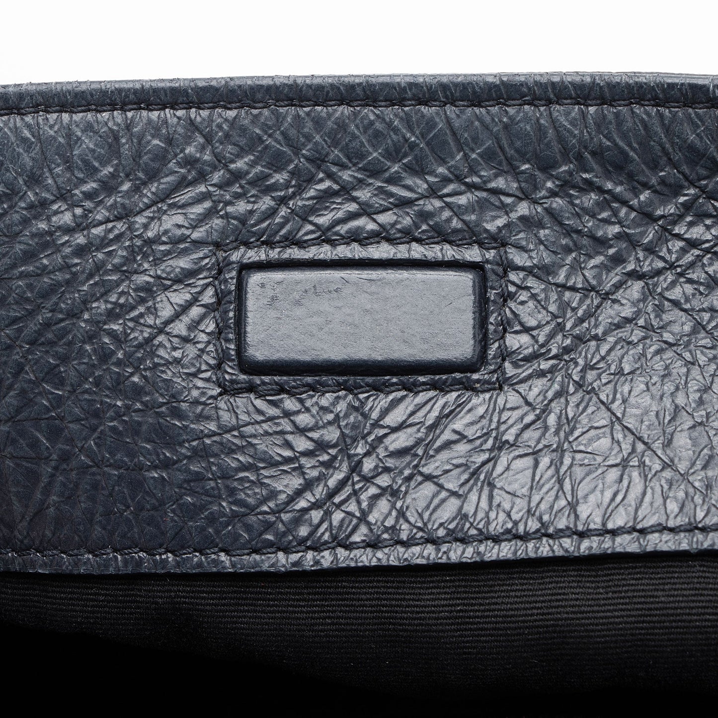 Saint Laurent Crinkled Calfskin Monogram Niki Large Shopping Tote (SHF-3qmmgS)
