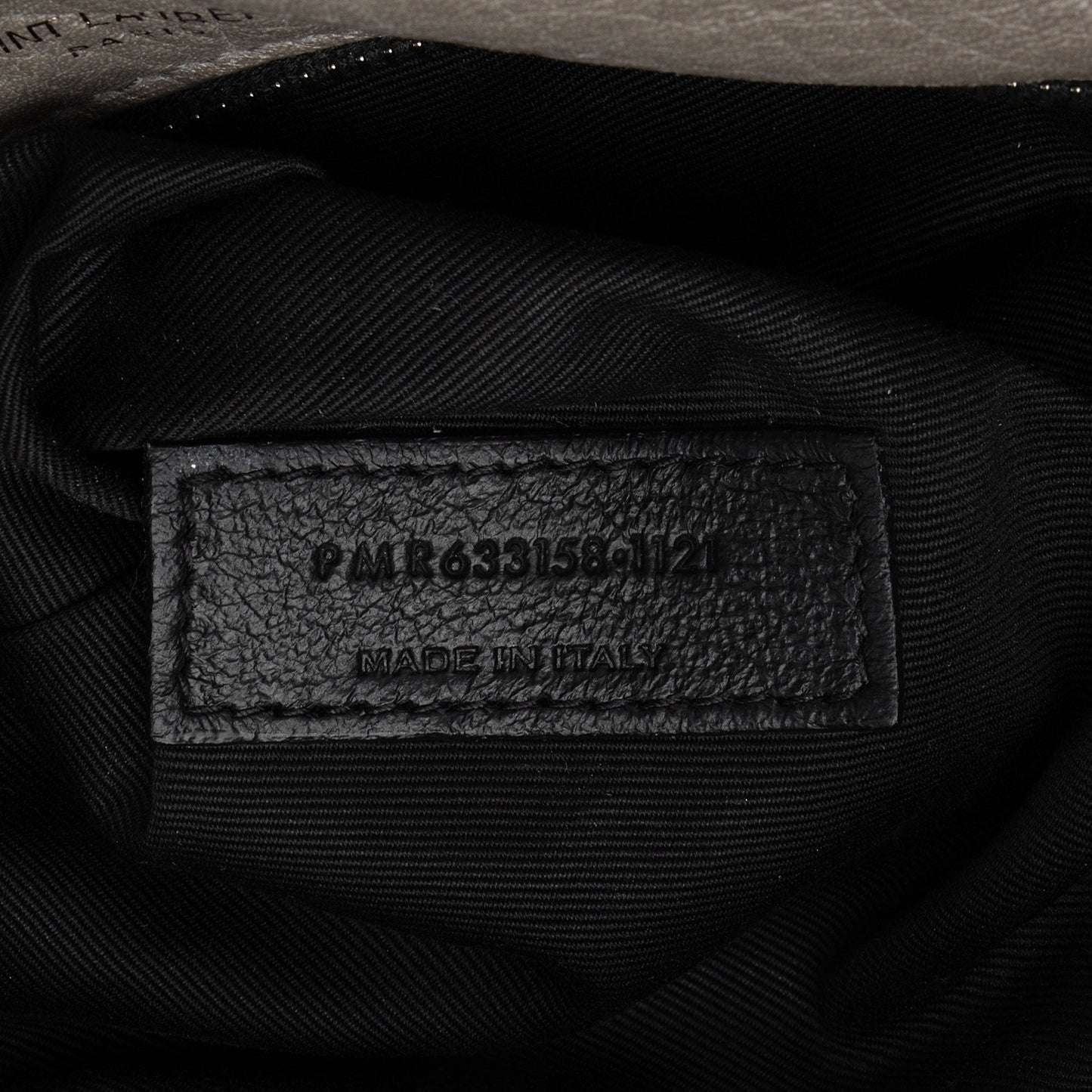 Saint Laurent Crinkled Calfskin Monogram Niki Medium Shoulder Bag (SHF-BbD05y)