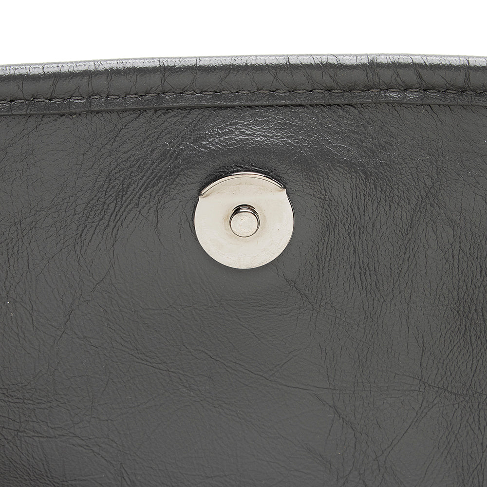 Saint Laurent Crinkled Calfskin Niki Medium Shoulder Bag (SHF-20293)