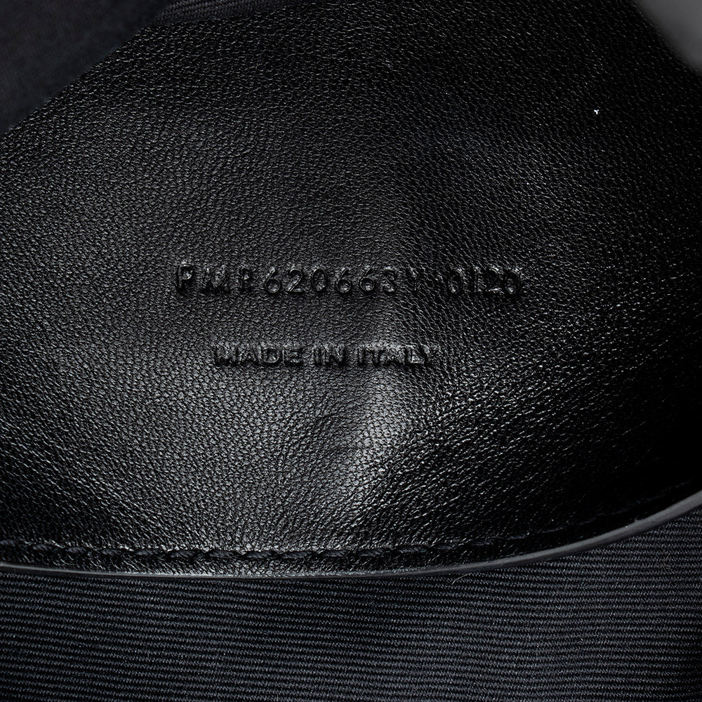 Saint Laurent Croc Embossed Calfskin West Hollywood Shoulder Bag (SHF-18311)