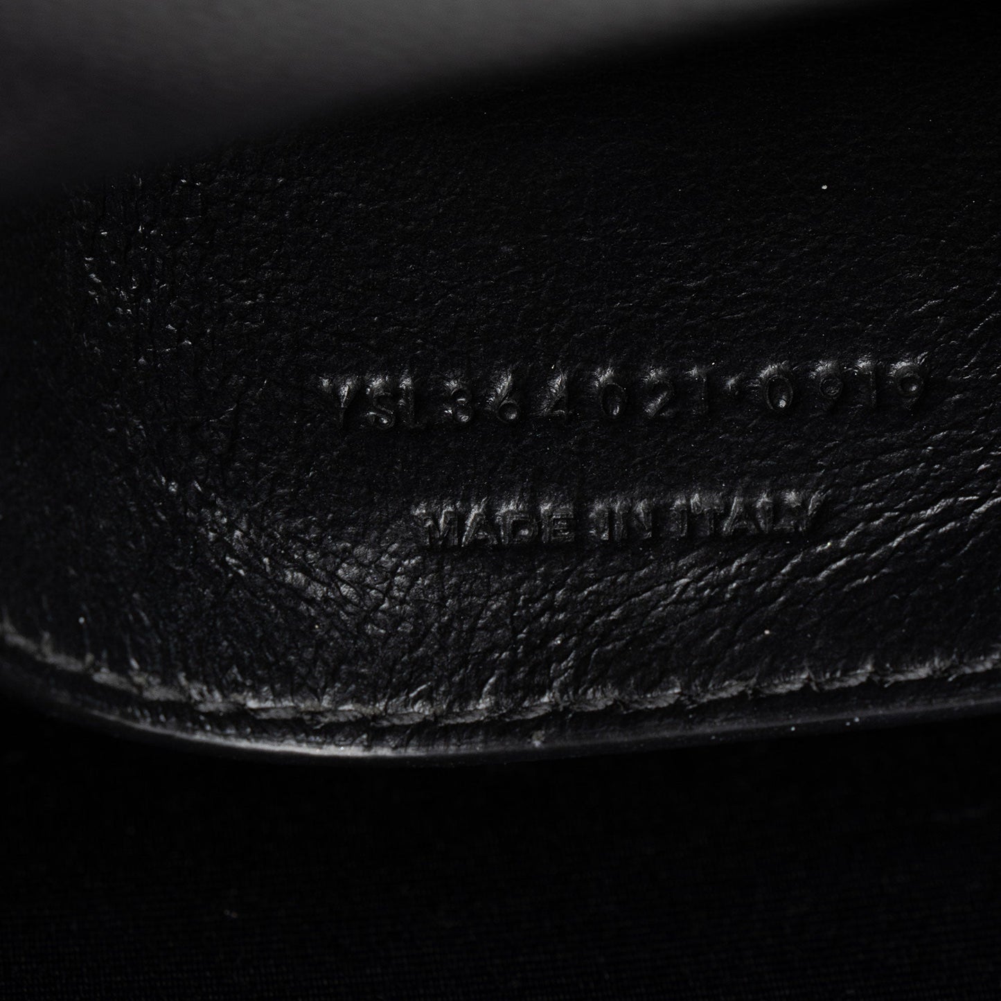 Saint Laurent Grain de Poudre Monogram Kate Medium Shoulder Bag