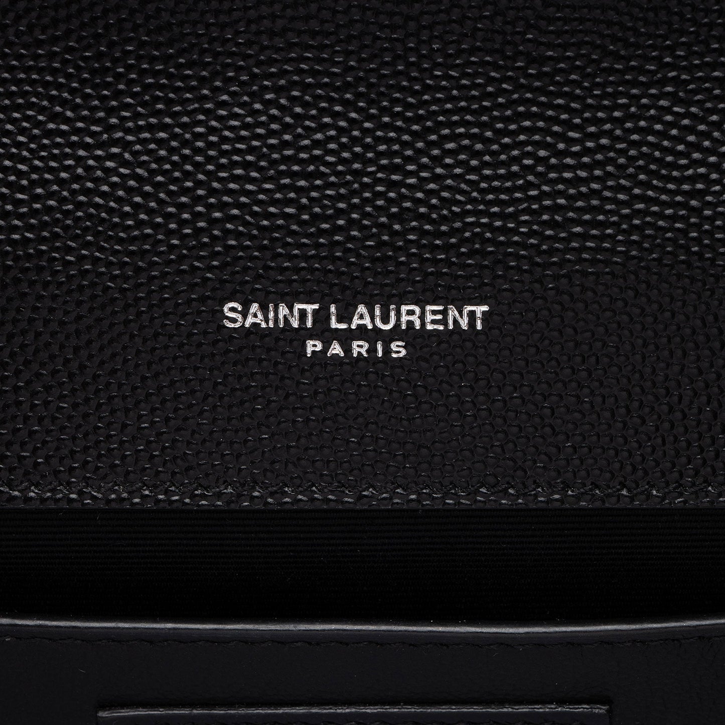 Saint Laurent Grain de Poudre Monogram Kate Medium Shoulder Bag