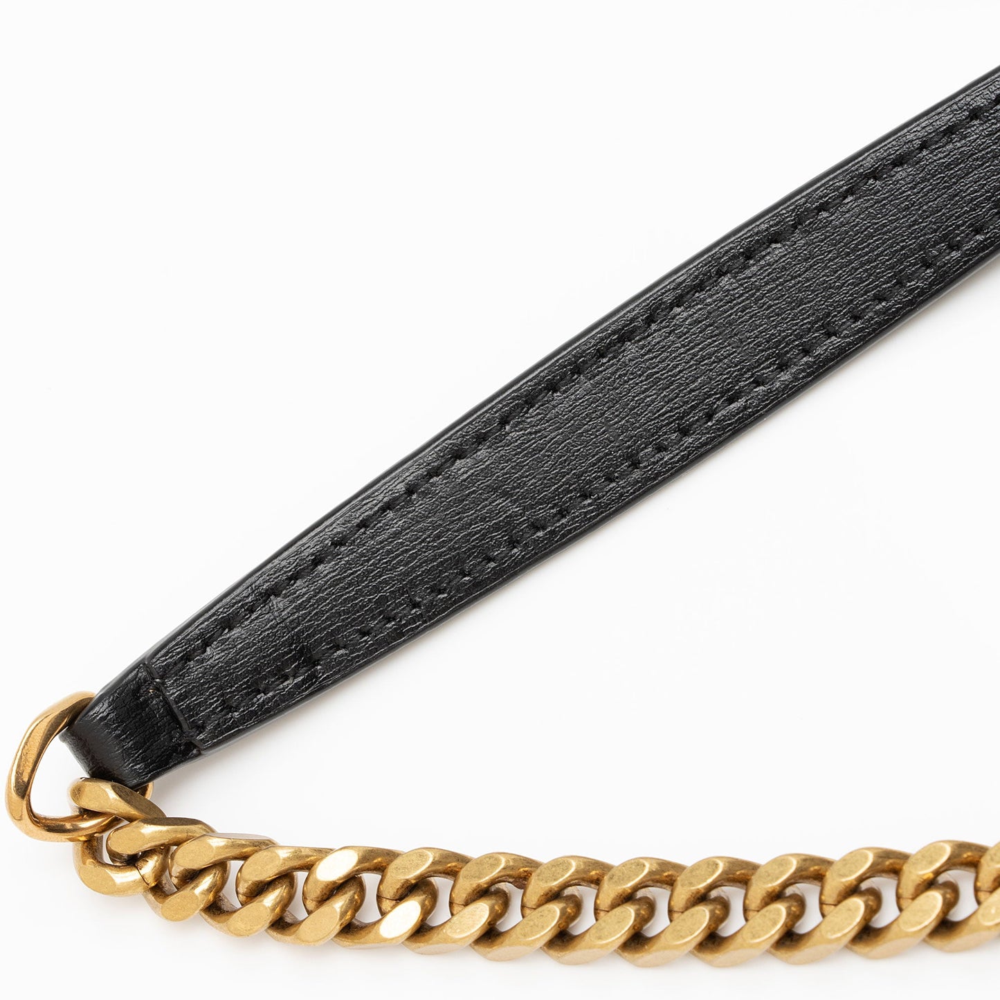 Saint Laurent Grained Calfskin Monogram Sunset Medium Shoulder Bag (SHF-8Ji2ue)