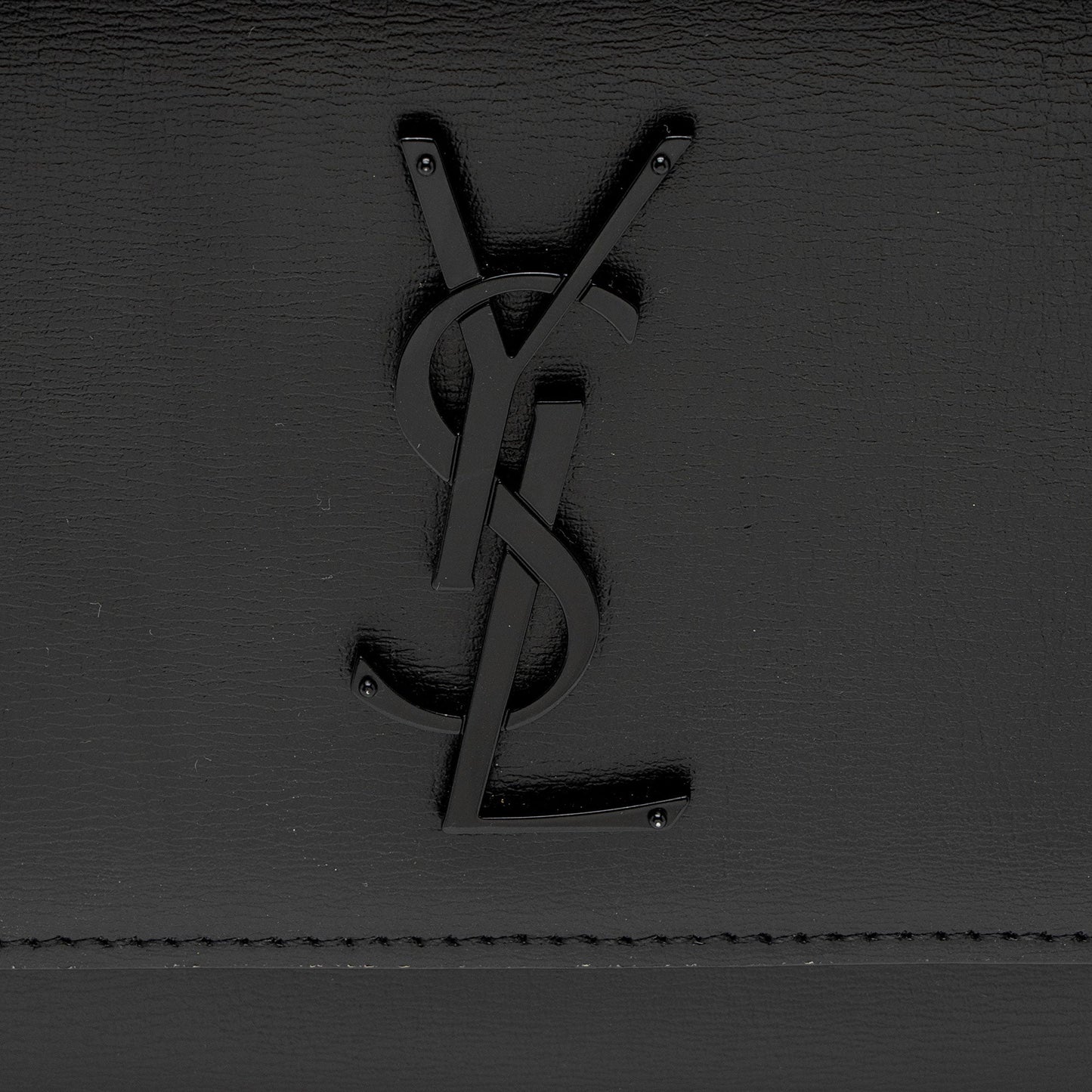 Saint Laurent Grained Calfskin Monogram Sunset Medium Shoulder Bag (SHF-OLGtVP)