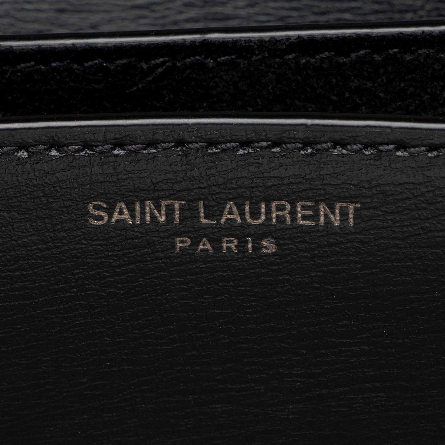 Saint Laurent Grained Calfskin Monogram Sunset Medium Shoulder Bag (SHF-OLGtVP)