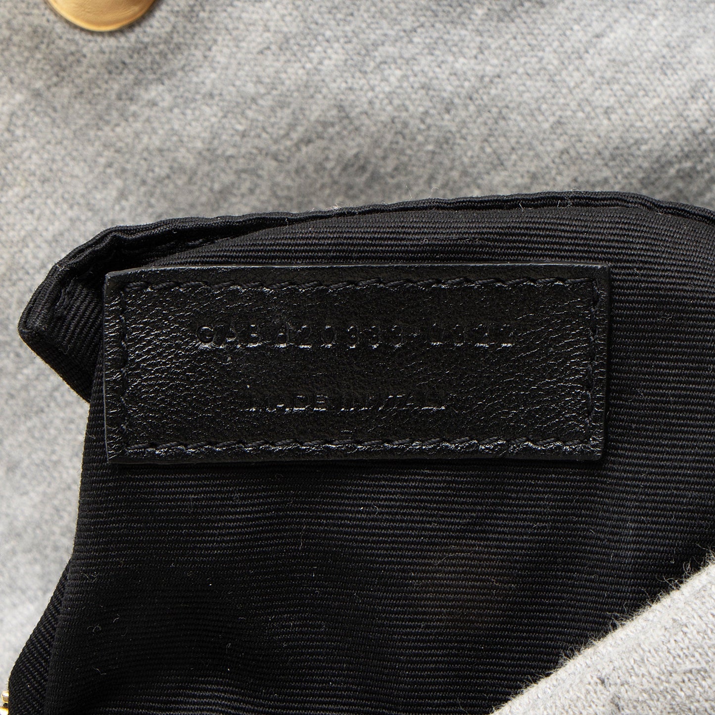 Saint Laurent Jersey Monogram Puffer LouLou Toy Shoulder Bag