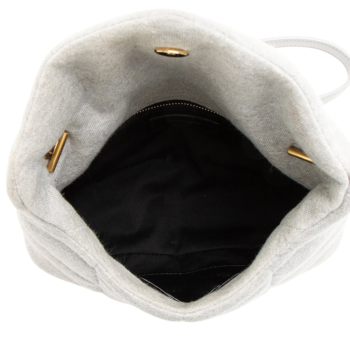 Saint Laurent Jersey Monogram Puffer LouLou Toy Shoulder Bag