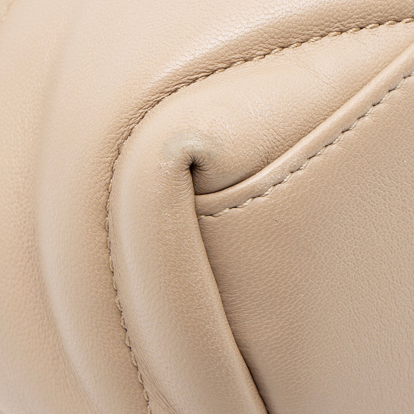 Saint Laurent Lambskin Monogram Puffer LouLou Small Shoulder Bag