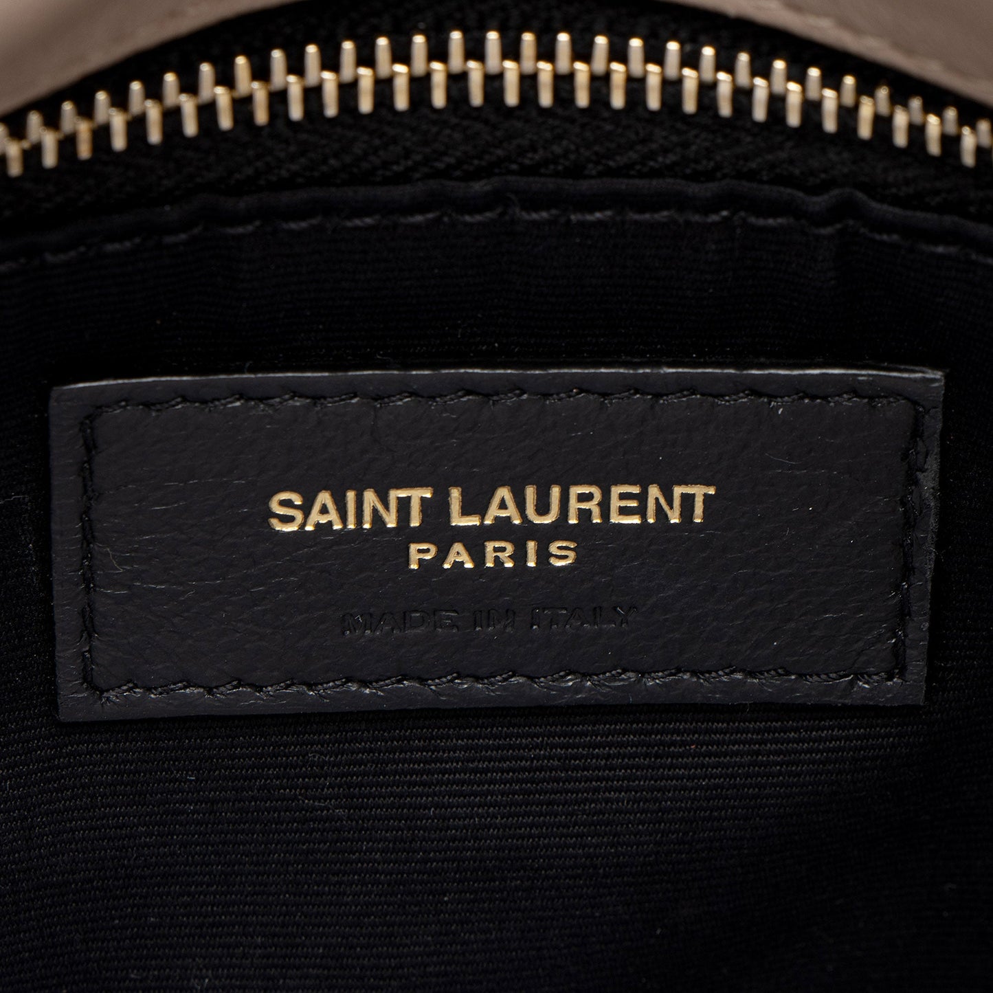 Saint Laurent Lambskin Monogram Puffer LouLou Small Shoulder Bag