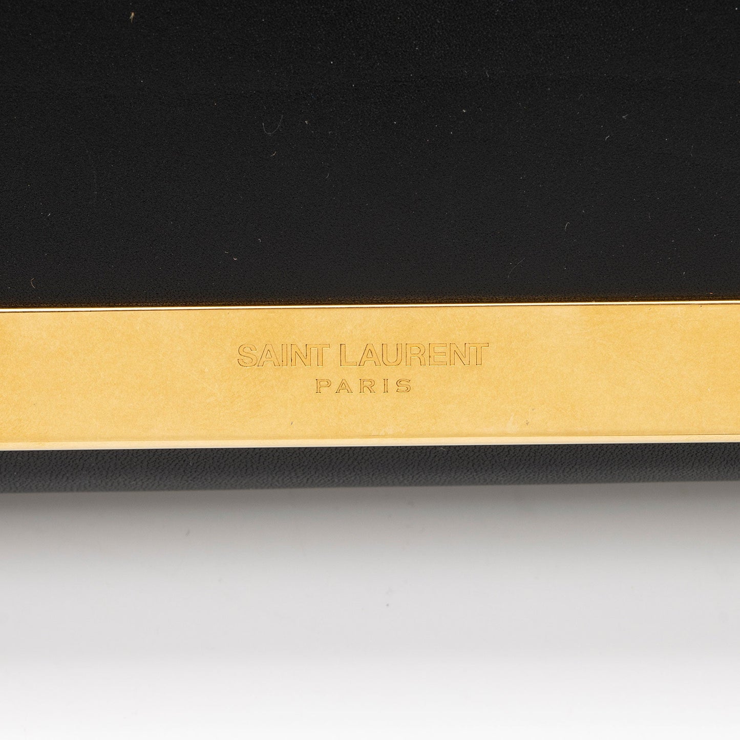 Saint Laurent Leather Lutetia Flap Clutch - FINAL SALE