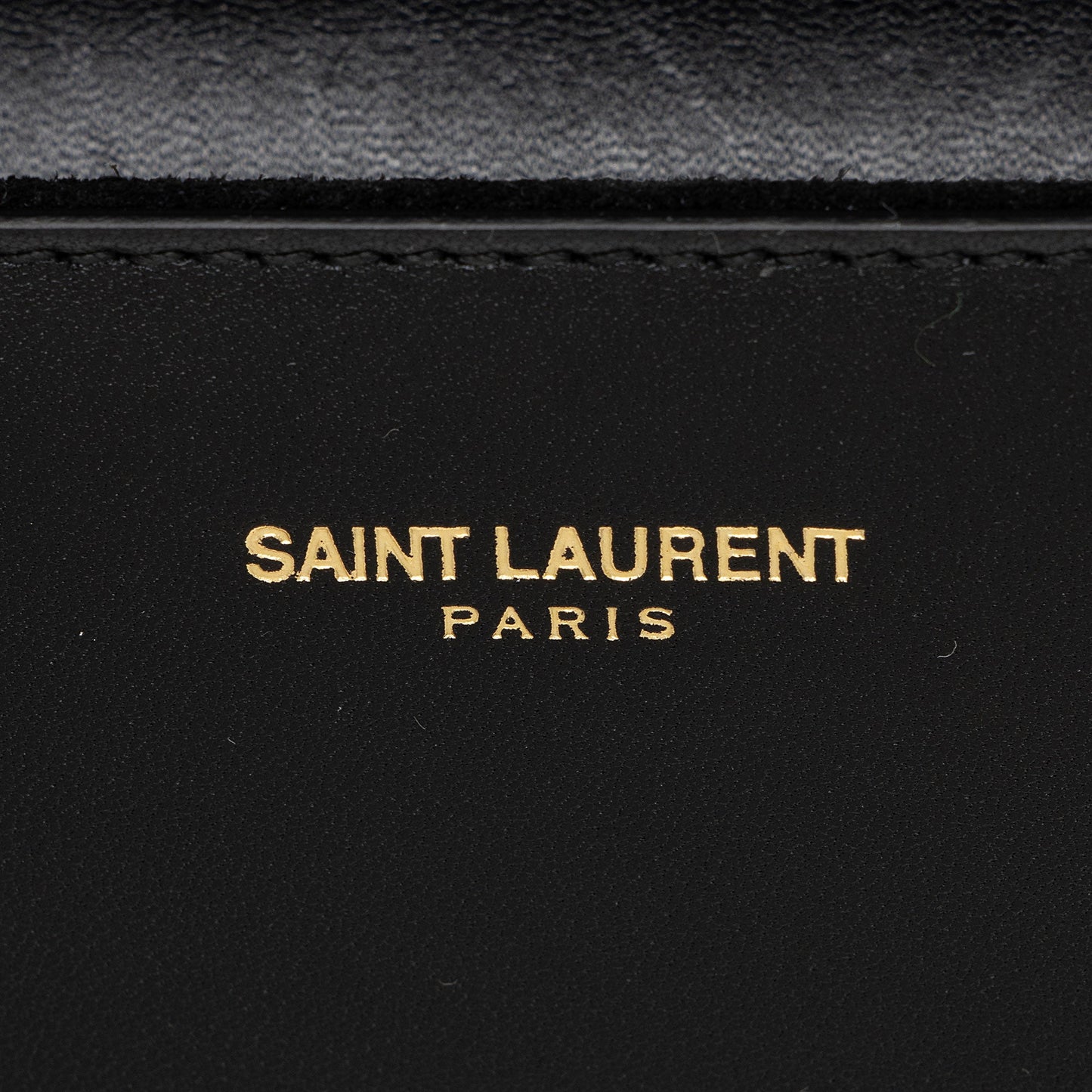 Saint Laurent Leather Lutetia Flap Clutch - FINAL SALE