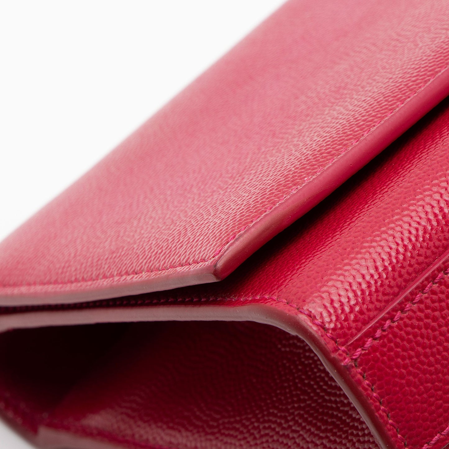 Saint Laurent Leather Monogram Kate Clutch