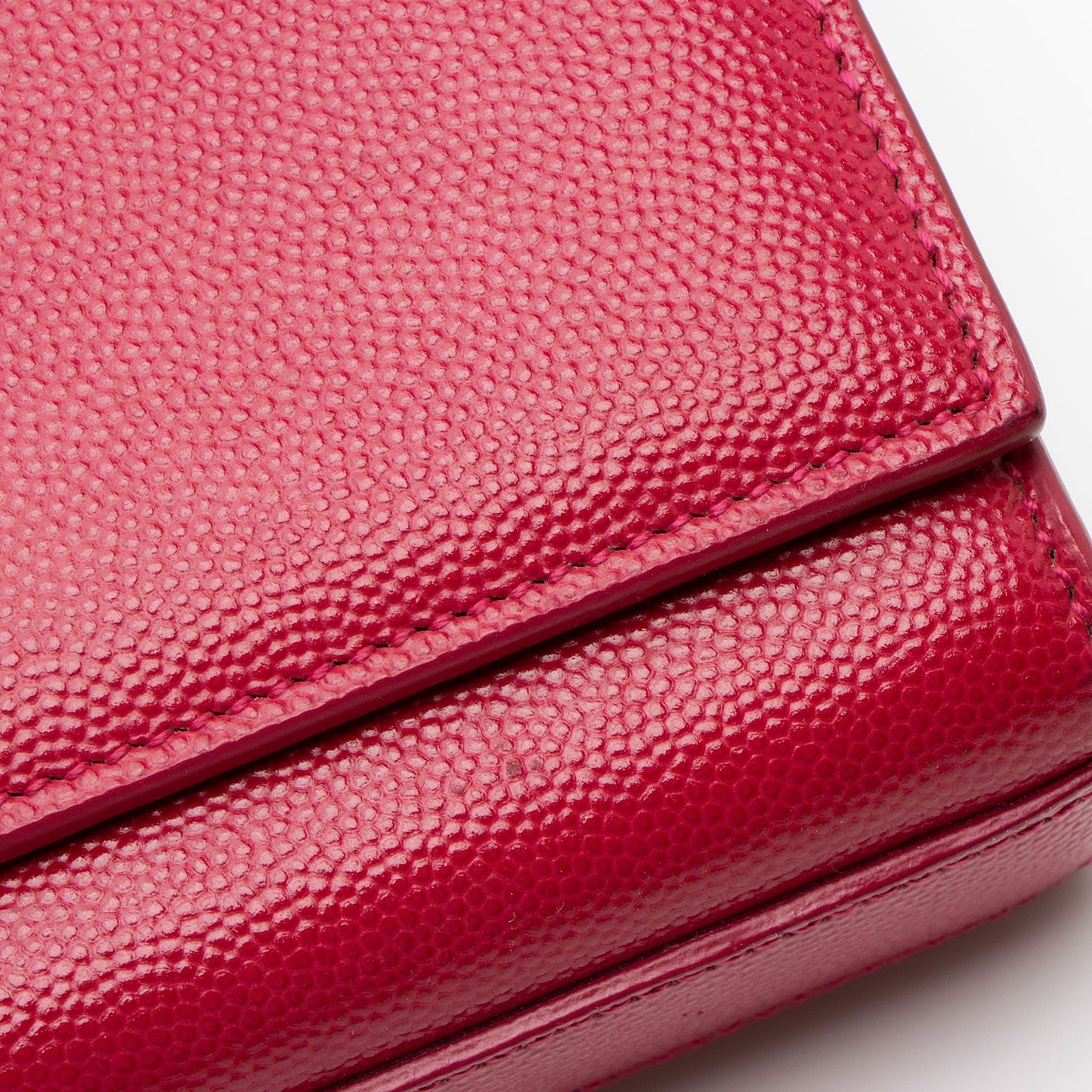 Saint Laurent Leather Monogram Kate Clutch