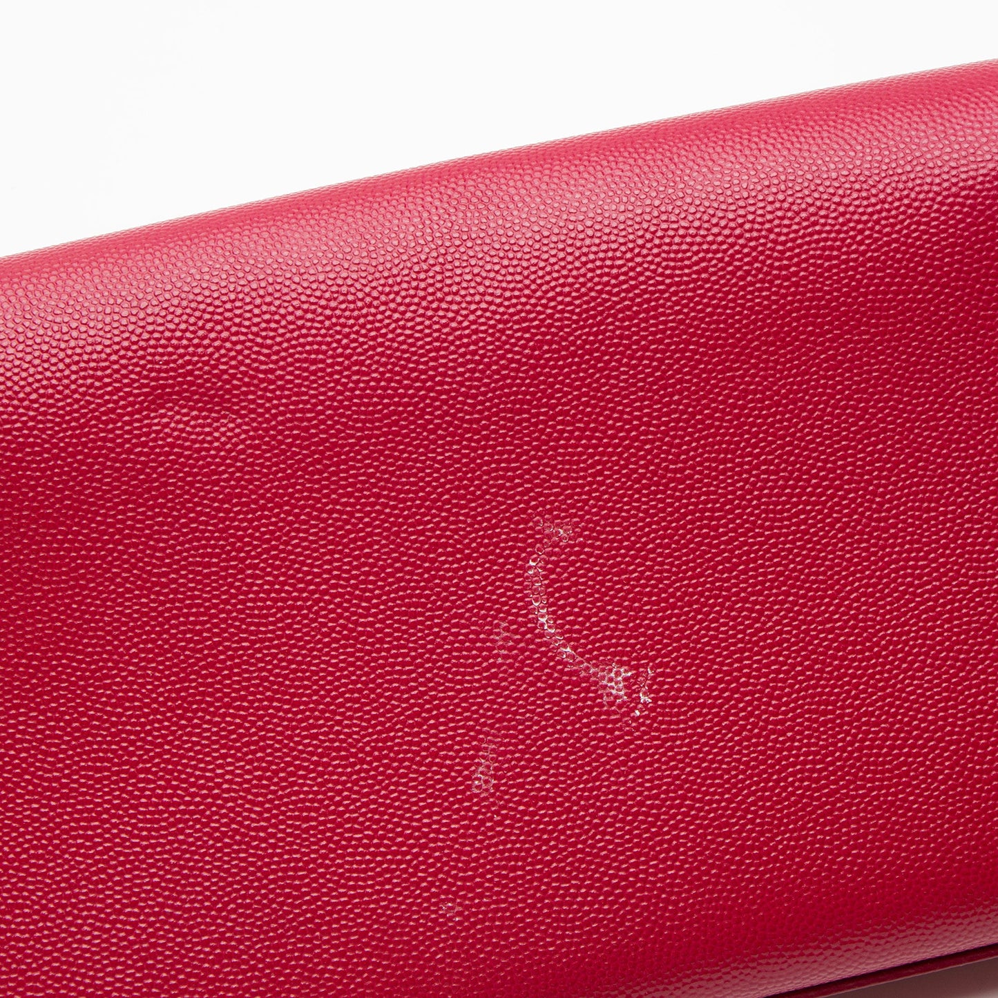 Saint Laurent Leather Monogram Kate Clutch