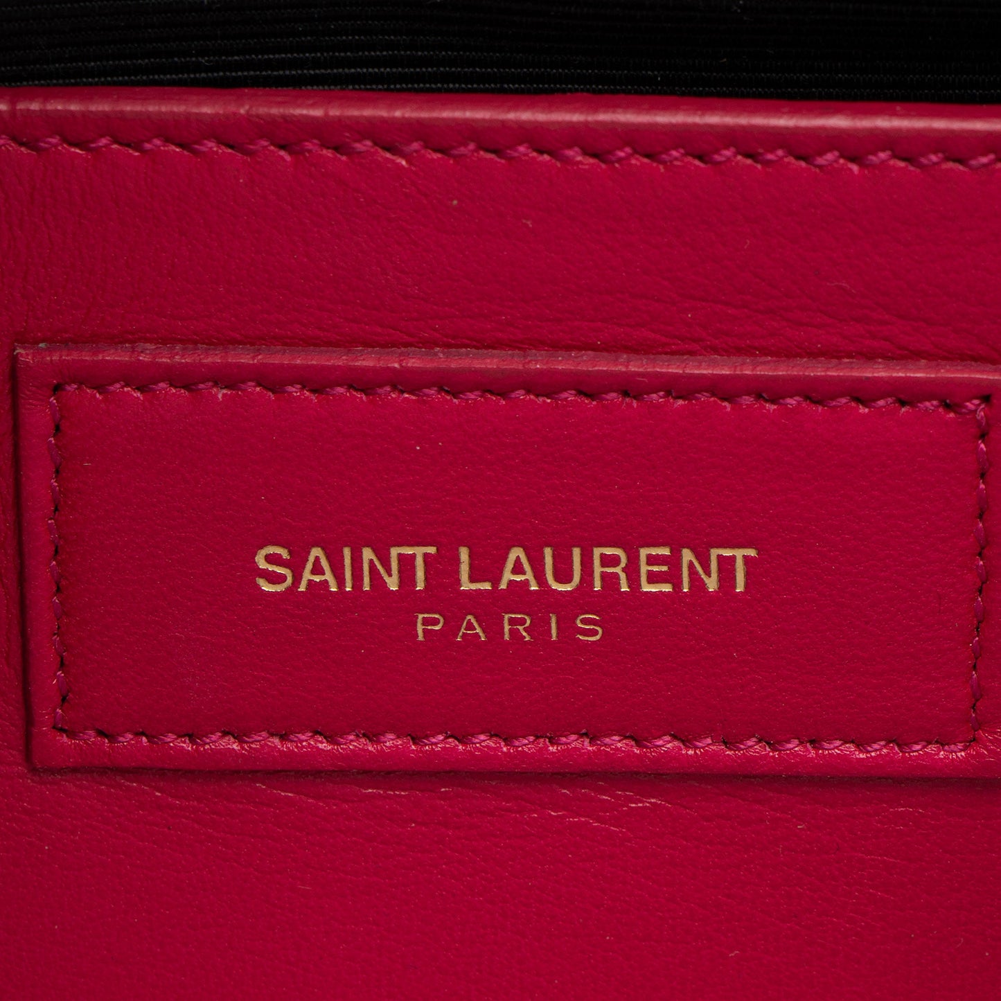 Saint Laurent Leather Monogram Kate Clutch