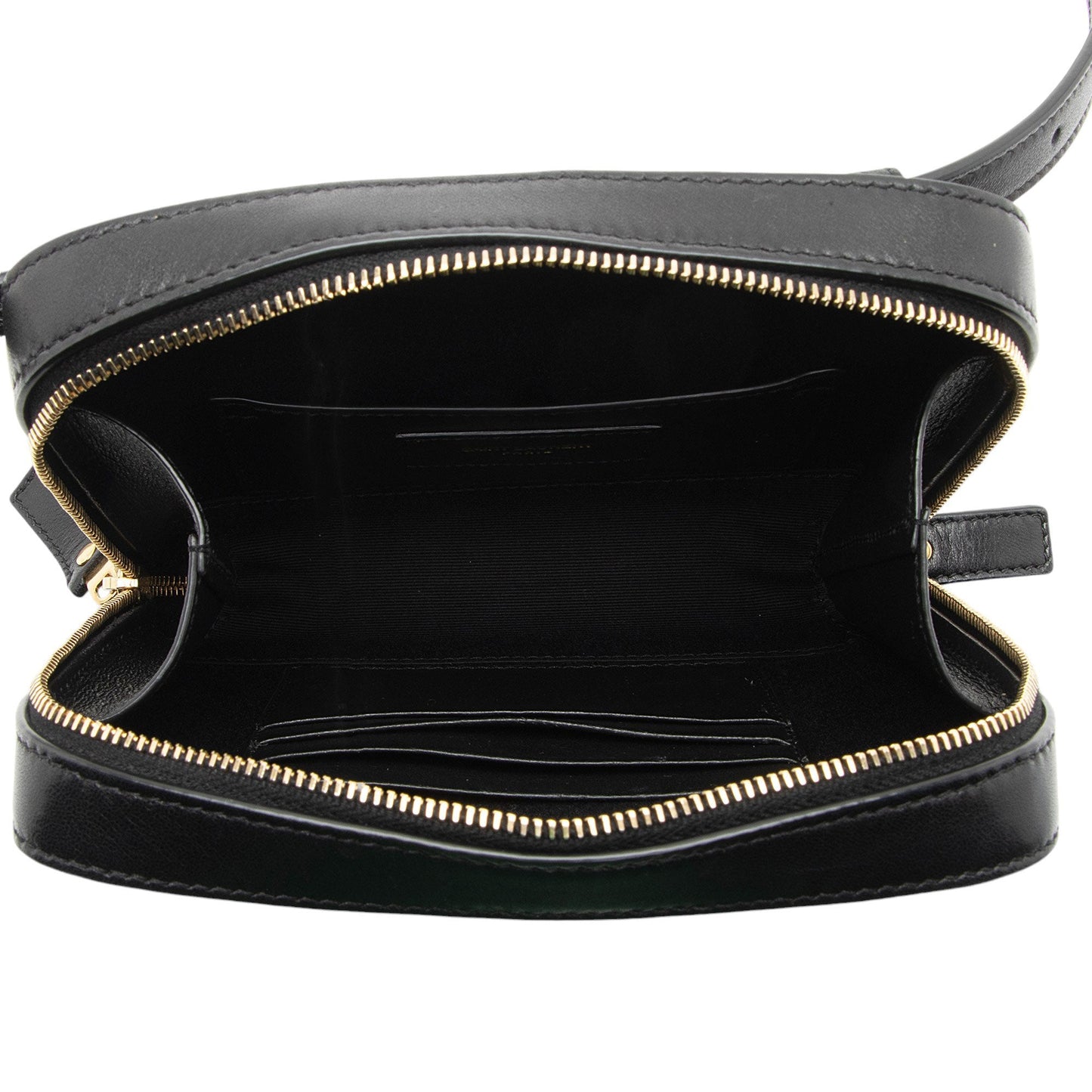 Saint Laurent Matalasse Calfskin Monogram Vicky Belt Bag (SHF-UFp2hO)