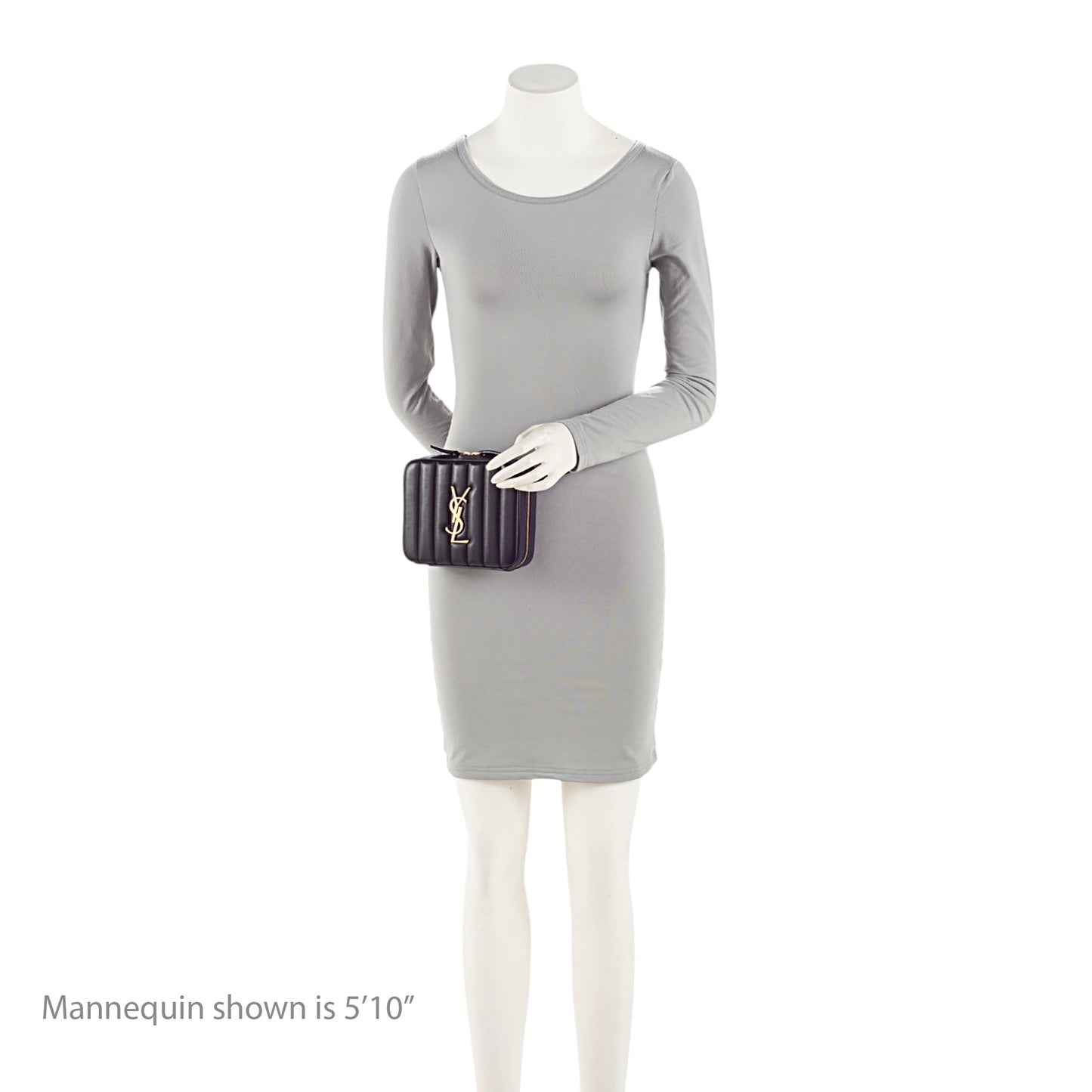 Saint Laurent Matalasse Calfskin Monogram Vicky Belt Bag (SHF-UFp2hO)