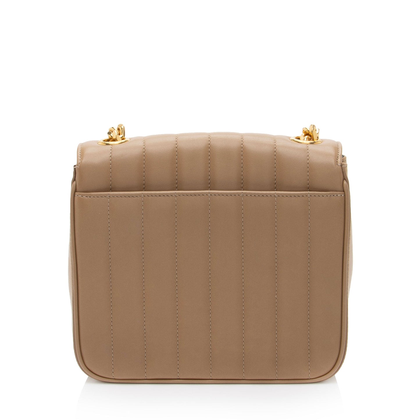 Saint Laurent Matalasse Calfskin Monogram Vicky Medium Shoulder Bag