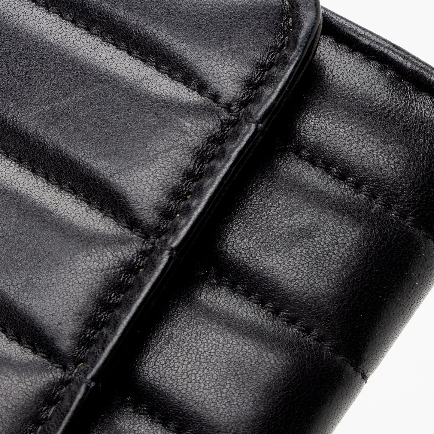 Saint Laurent Matalasse Calfskin Vicky Continental Wallet (SHF-22903)