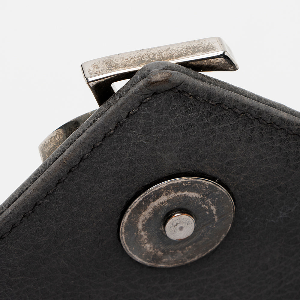 Saint Laurent Matelasse Calfskin Monogram College Large Shoulder Bag (SHF-19382)