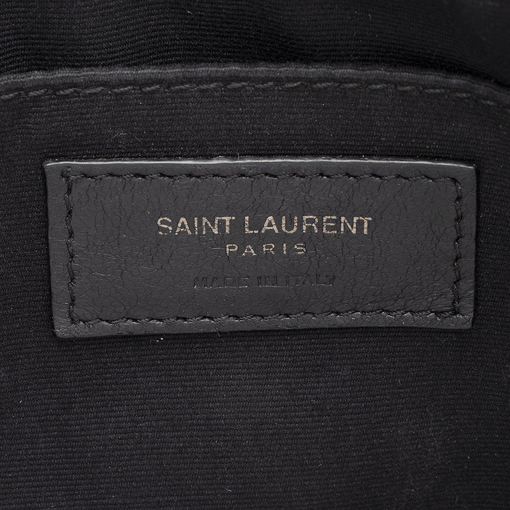 Saint Laurent Matelasse Calfskin Lou Camera Bag (SHF-19945)