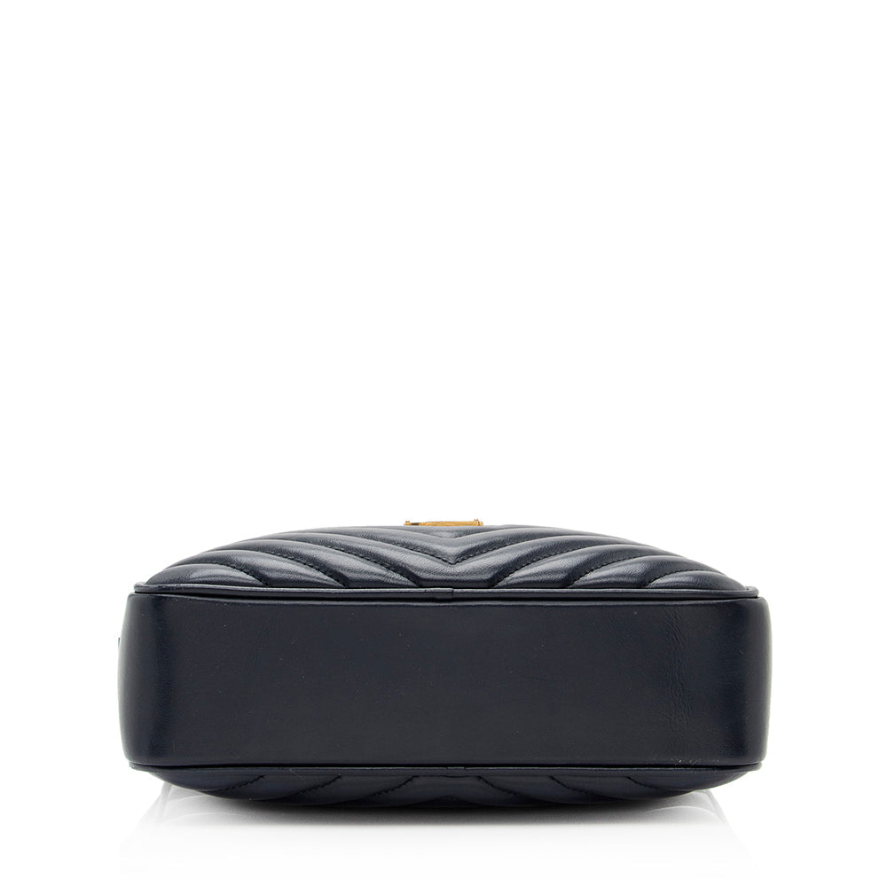 Saint Laurent Matelasse Calfskin Lou Camera Bag (SHF-20118)
