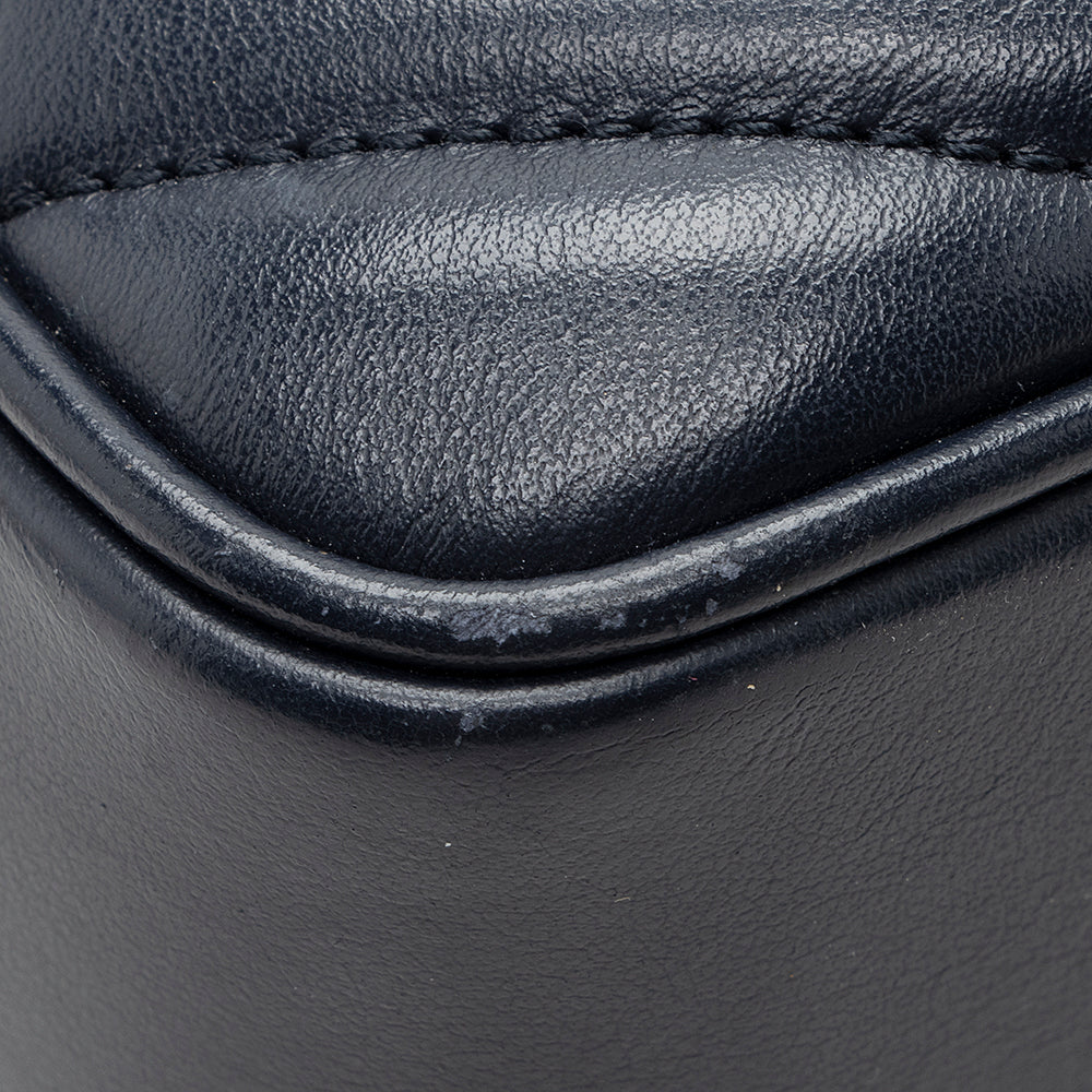 Saint Laurent Matelasse Calfskin Lou Camera Bag (SHF-20118)