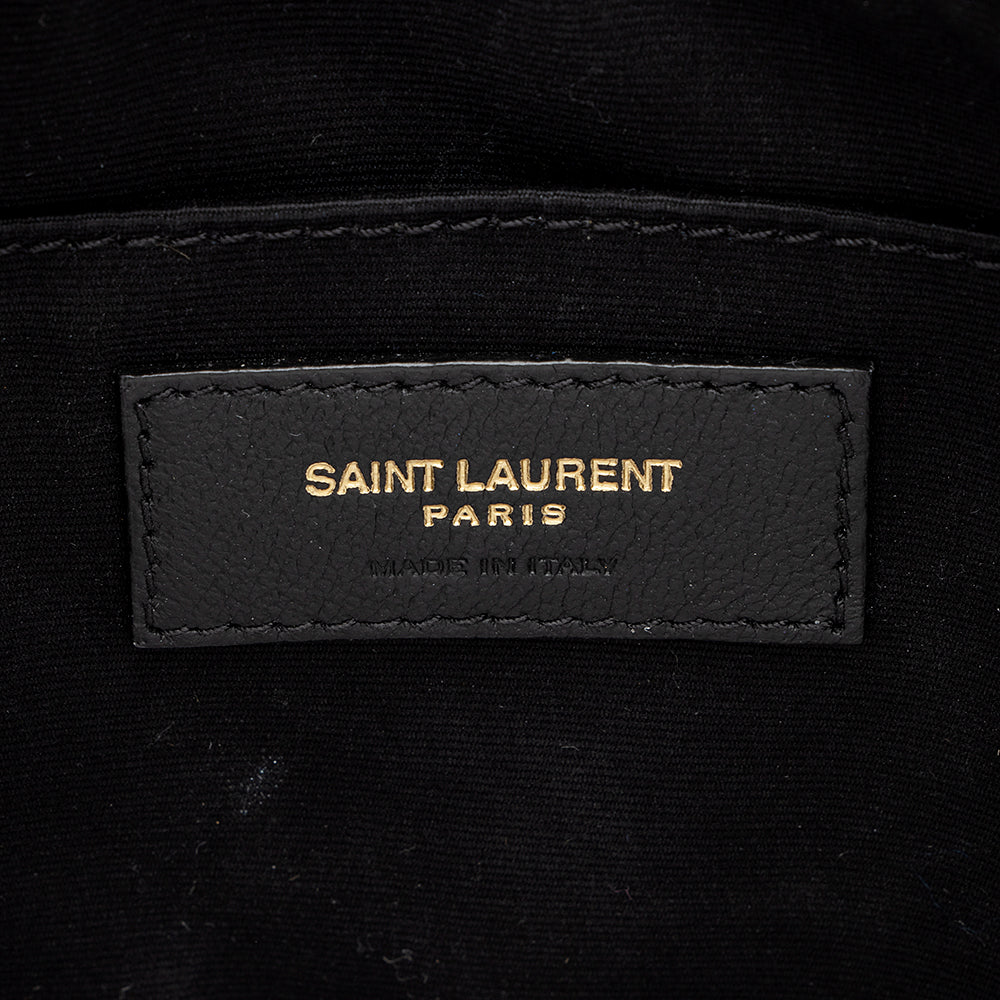 Saint Laurent Matelasse Calfskin Lou Camera Bag (SHF-21626)