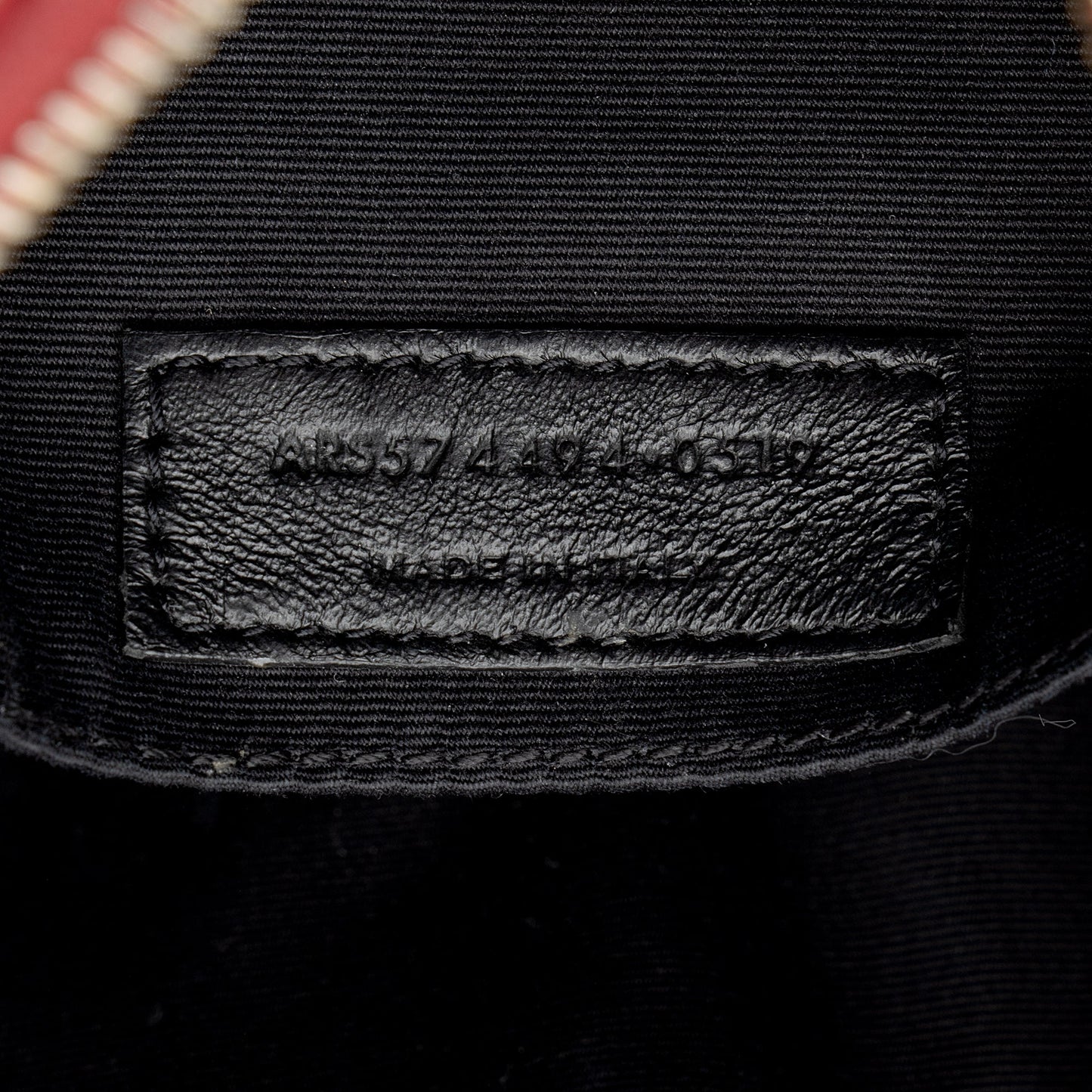 Saint Laurent Matelasse Calfskin Monogram Lou Camera Bag (SHF-22724)