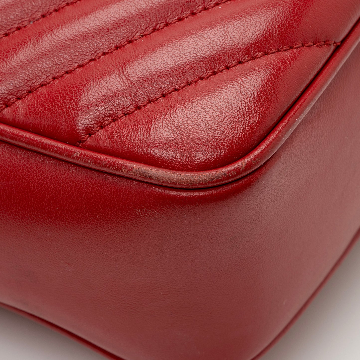 Saint Laurent Matelasse Calfskin Monogram Lou Camera Bag (SHF-22724)