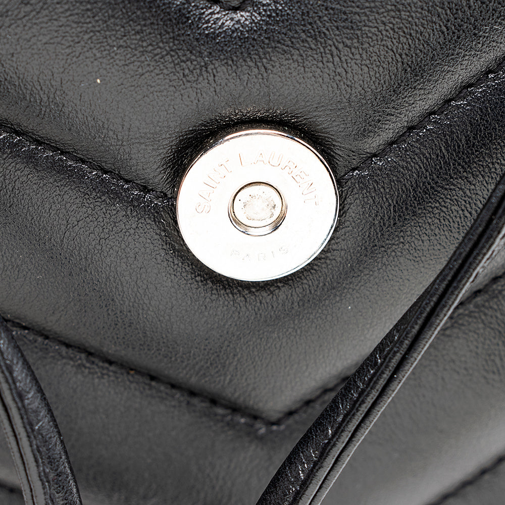 Saint Laurent Matelasse Calfskin LouLou Small Backpack (SHF-20896)