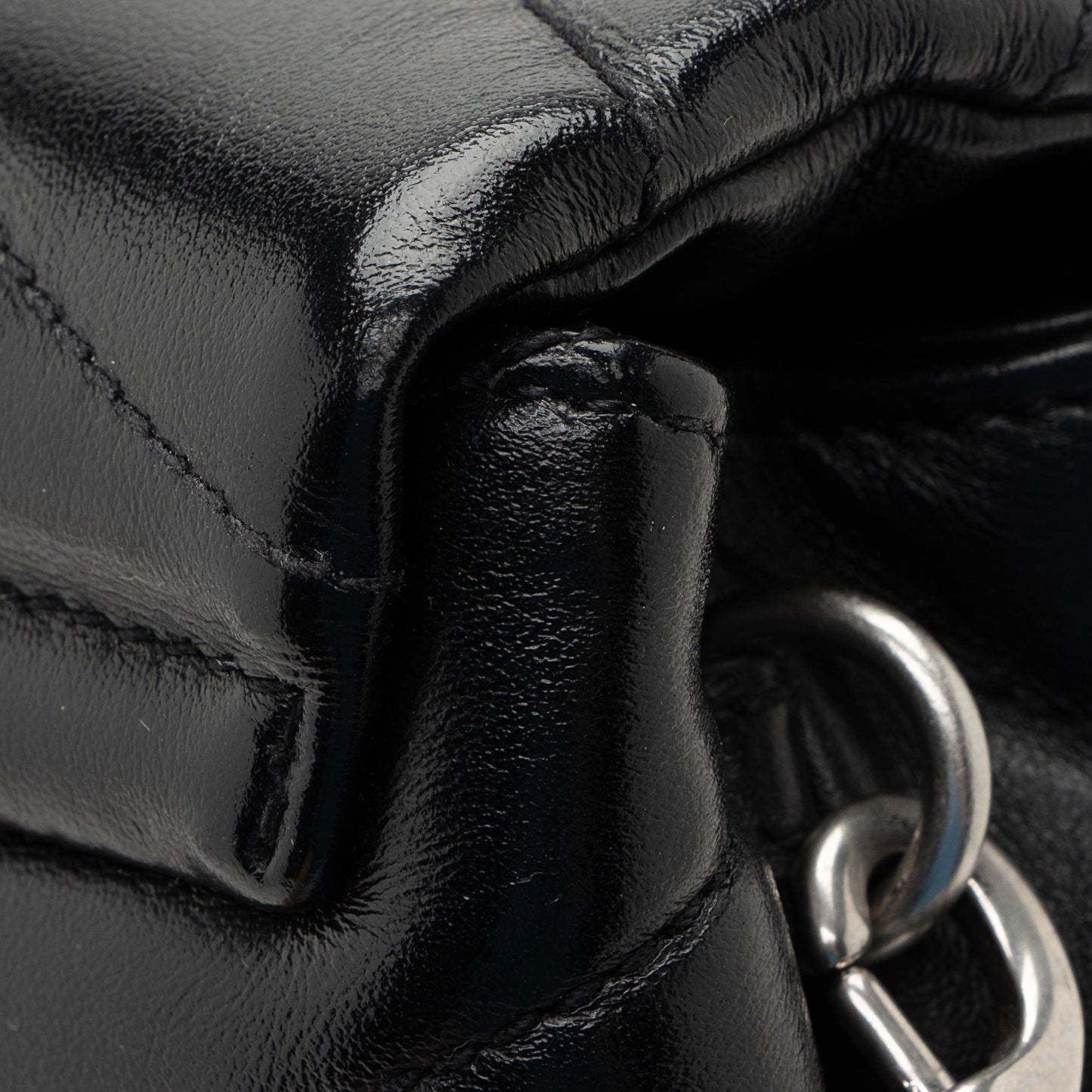 Saint Laurent Matelasse Calfskin LouLou Toy Crossbody Bag (SHF-22682)