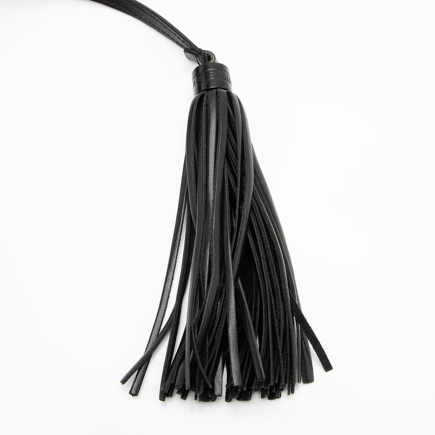 Saint Laurent Matelasse Calfskin Matte Black Monogram Lou Camera Bag (SHF-APSLqT)