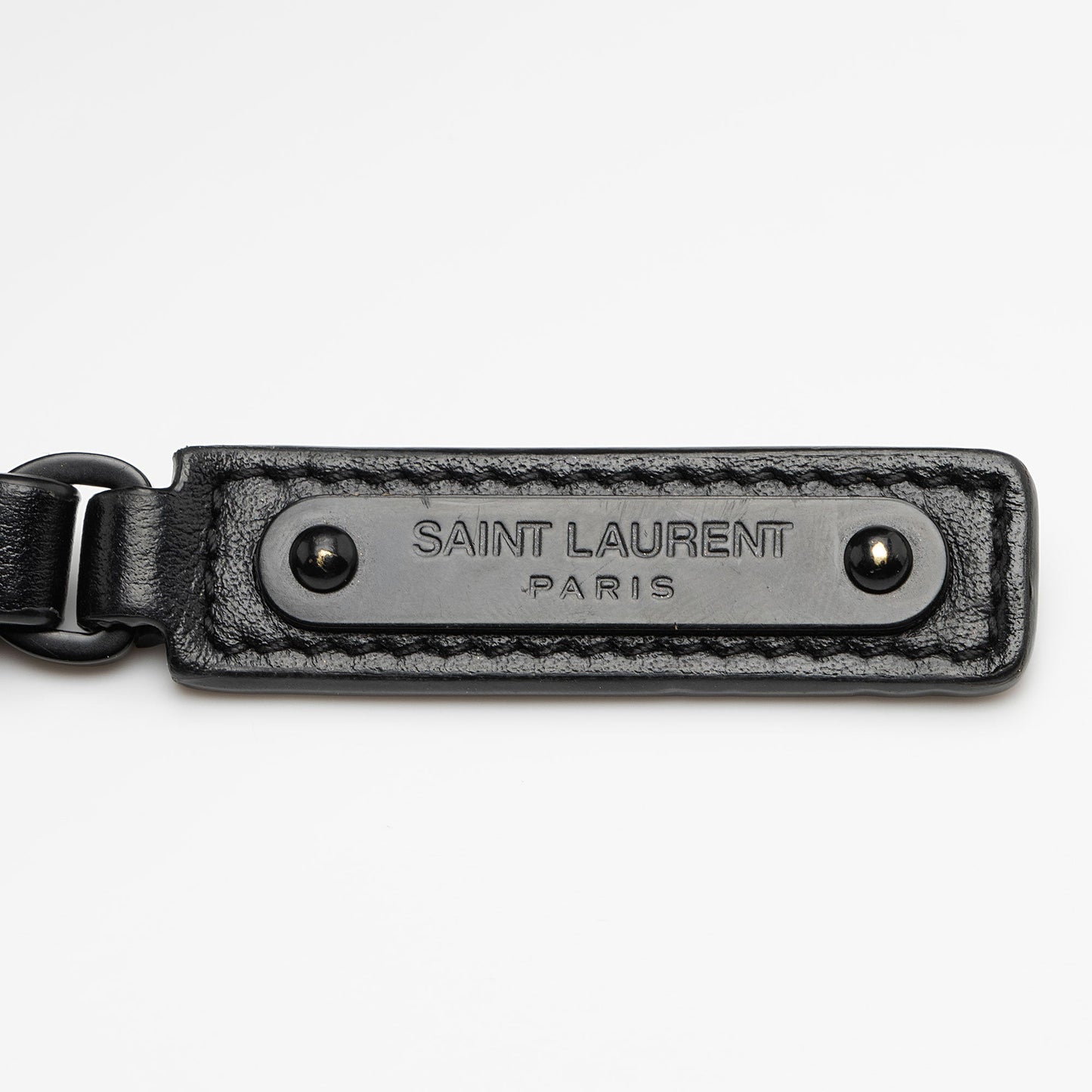 Saint Laurent Matelasse Calfskin Matte Black Monogram Lou Camera Bag (SHF-APSLqT)