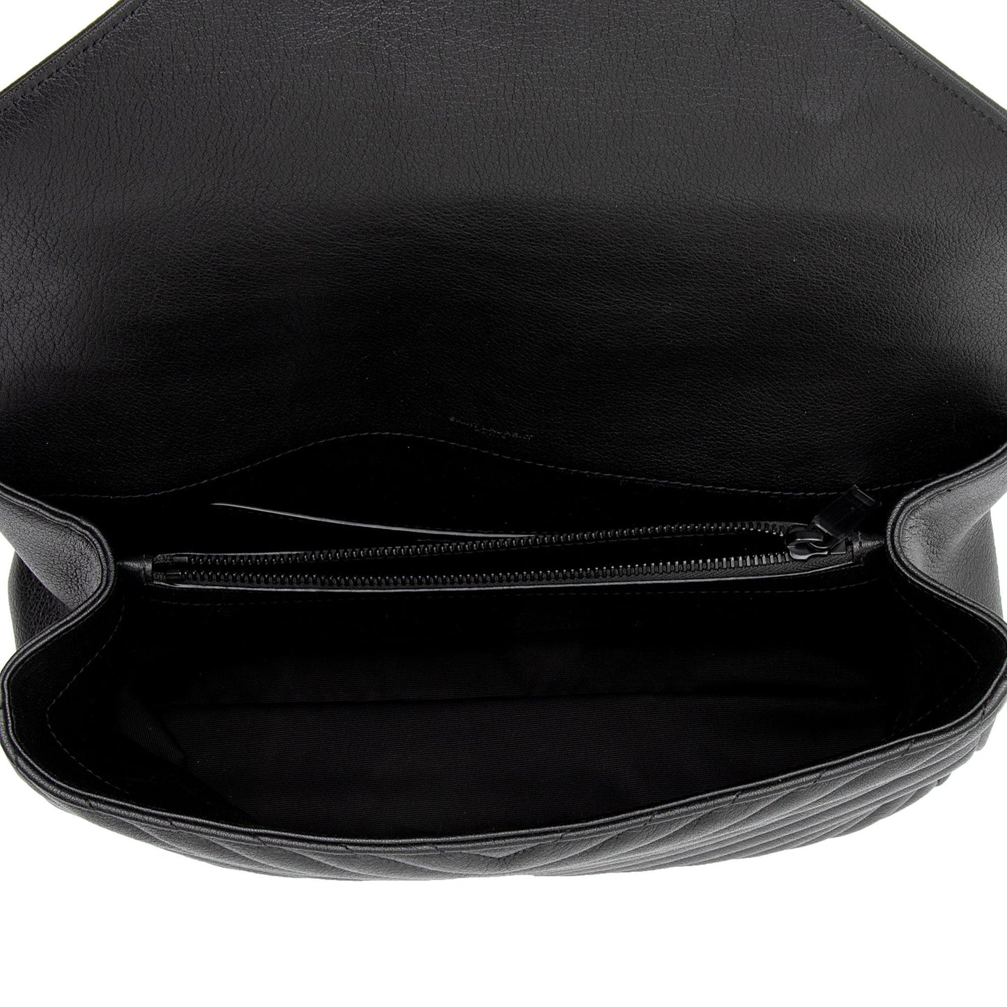 Saint Laurent Matelasse Calfskin Monogram College Large Shoulder Bag (SHF-K7F9Zp)