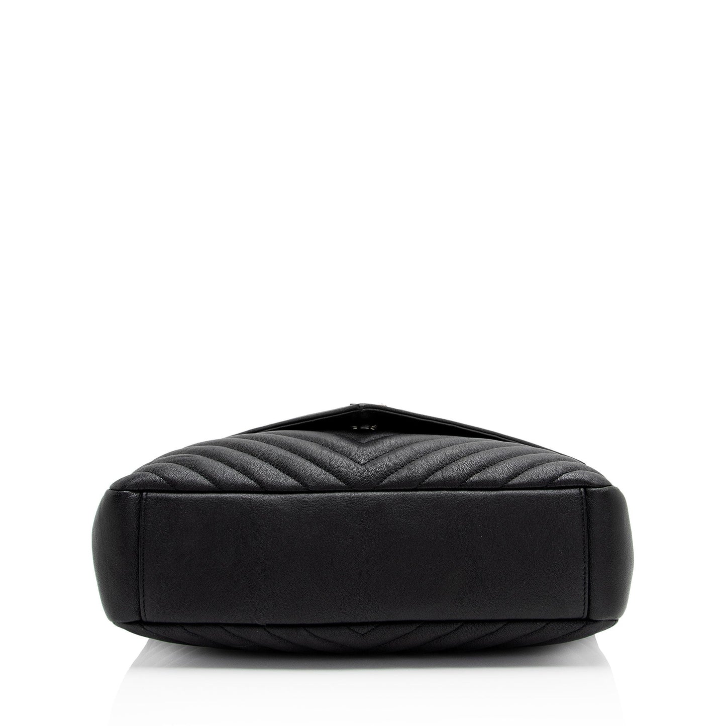 Saint Laurent Matelasse Calfskin Monogram College Large Shoulder Bag (SHF-gvwSDh)