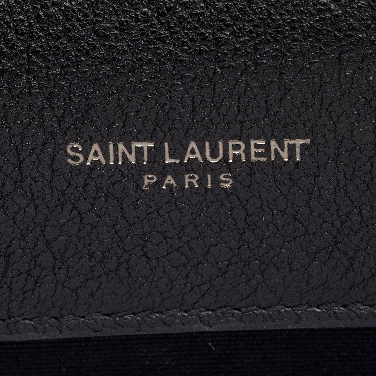 Saint Laurent Matelasse Calfskin Monogram College Large Shoulder Bag (SHF-gvwSDh)