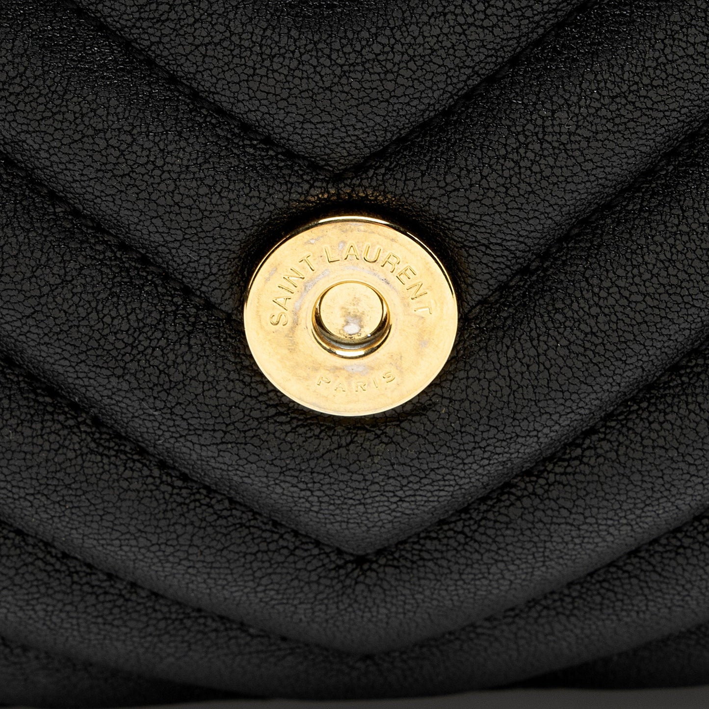 Saint Laurent Matelasse Calfskin Monogram College Medium Shoulder Bag (SHF-p3Eevf)