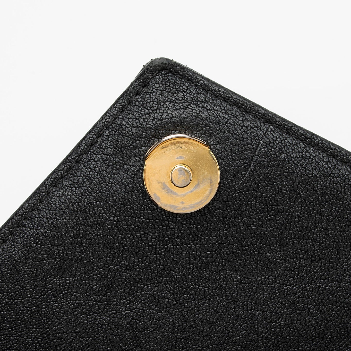 Saint Laurent Matelasse Calfskin Monogram College Medium Shoulder Bag (SHF-p3Eevf)