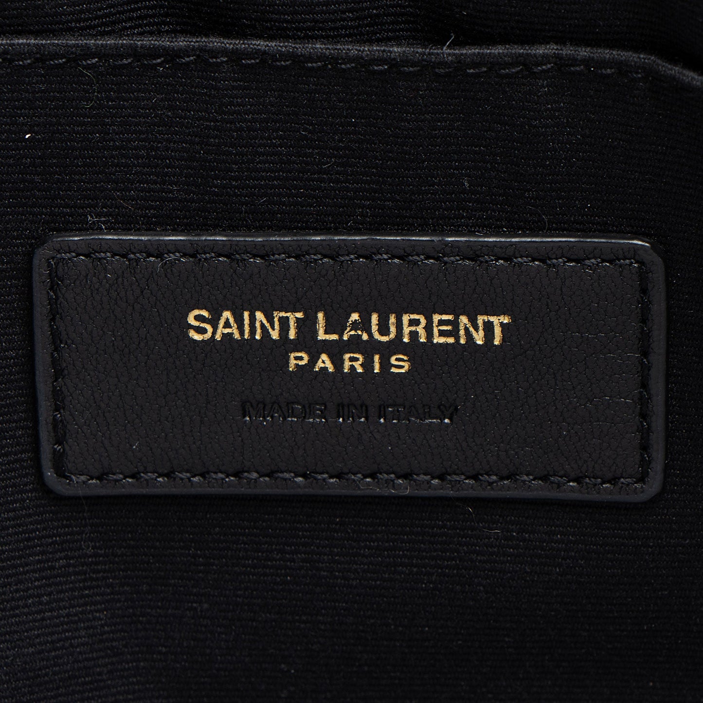 Saint Laurent Matelasse Calfskin Monogram Large Wristlet