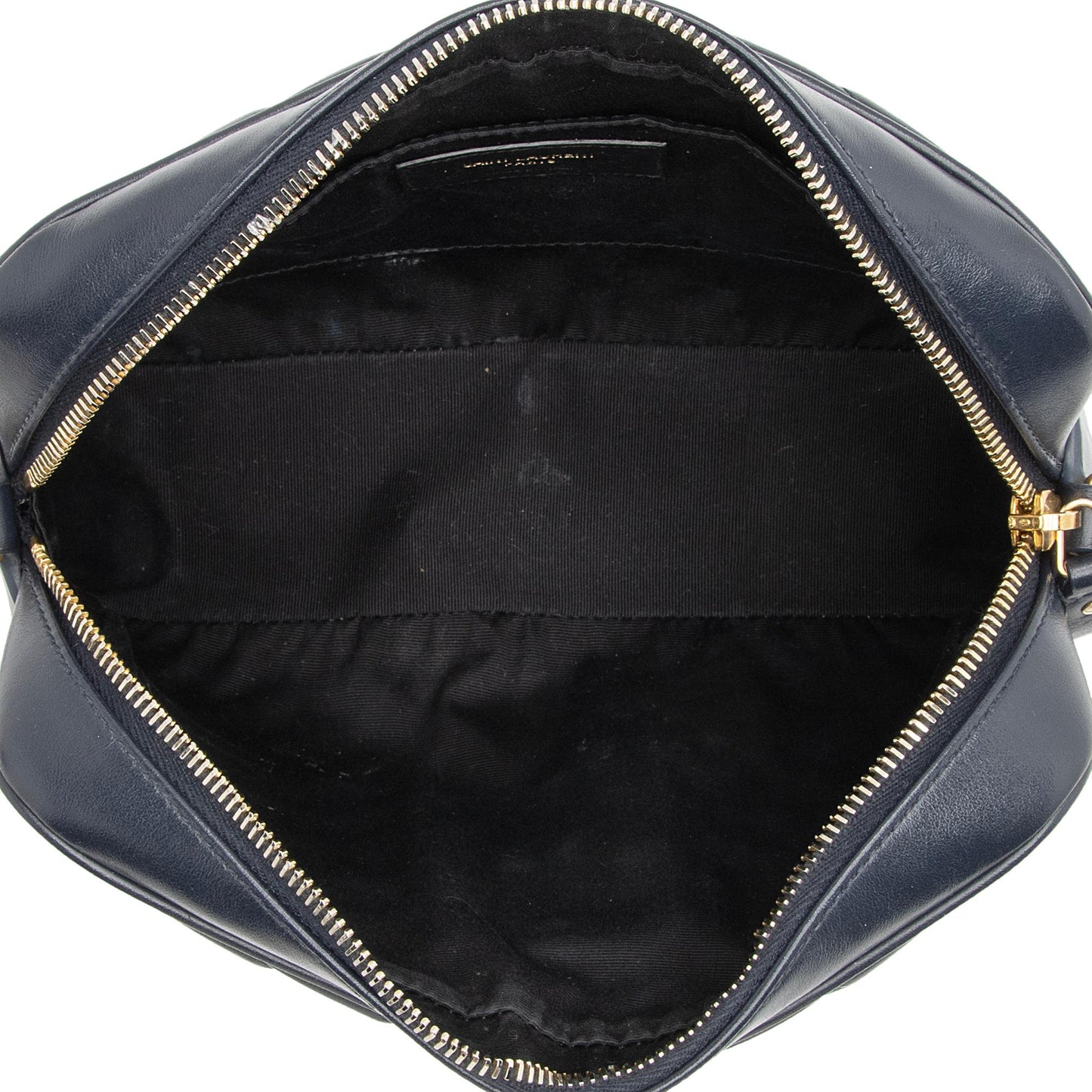 Saint Laurent Matelasse Calfskin Monogram Lou Camera Bag (SHF-aY71qS)