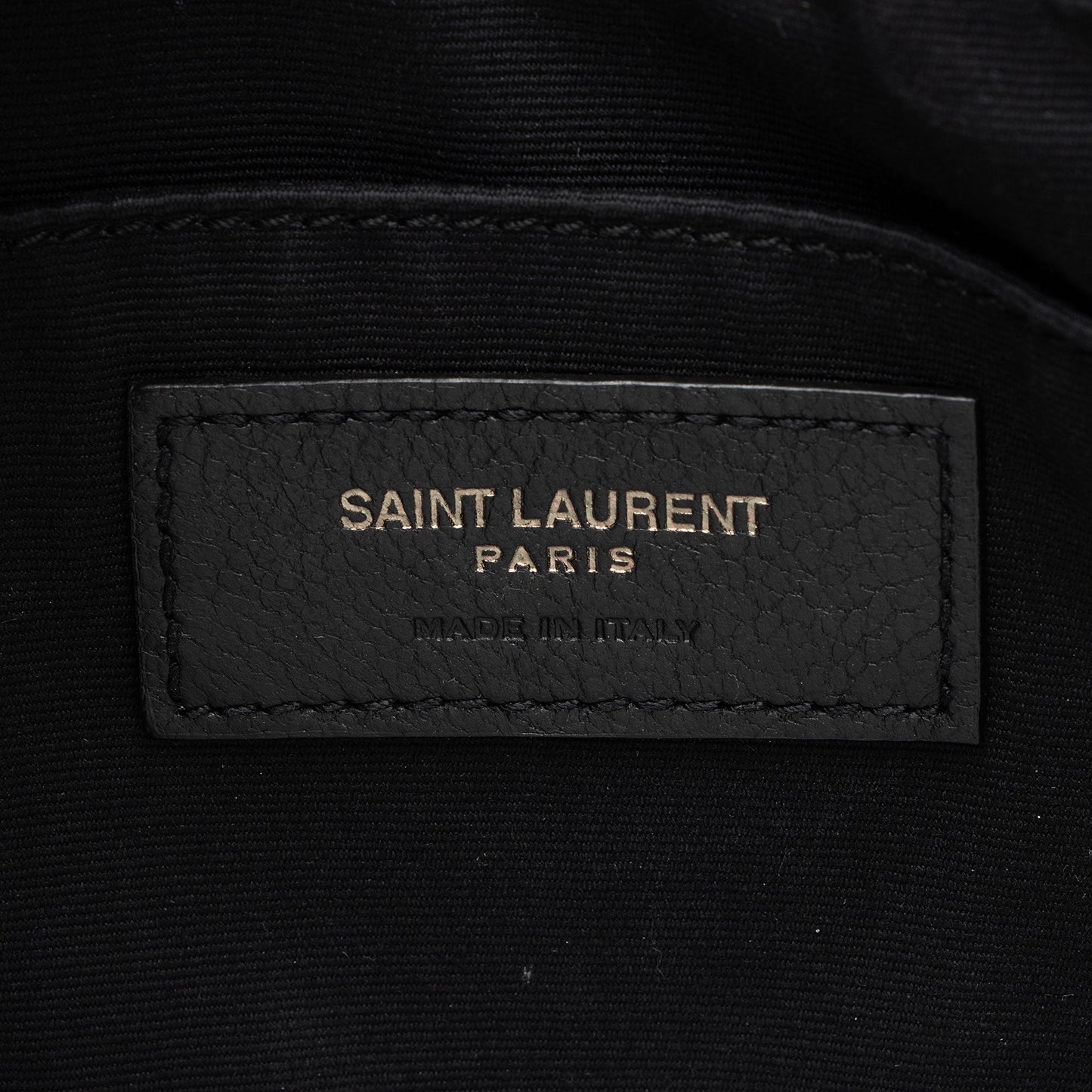 Saint Laurent Matelasse Calfskin Monogram Lou Camera Bag (SHF-maESsA)