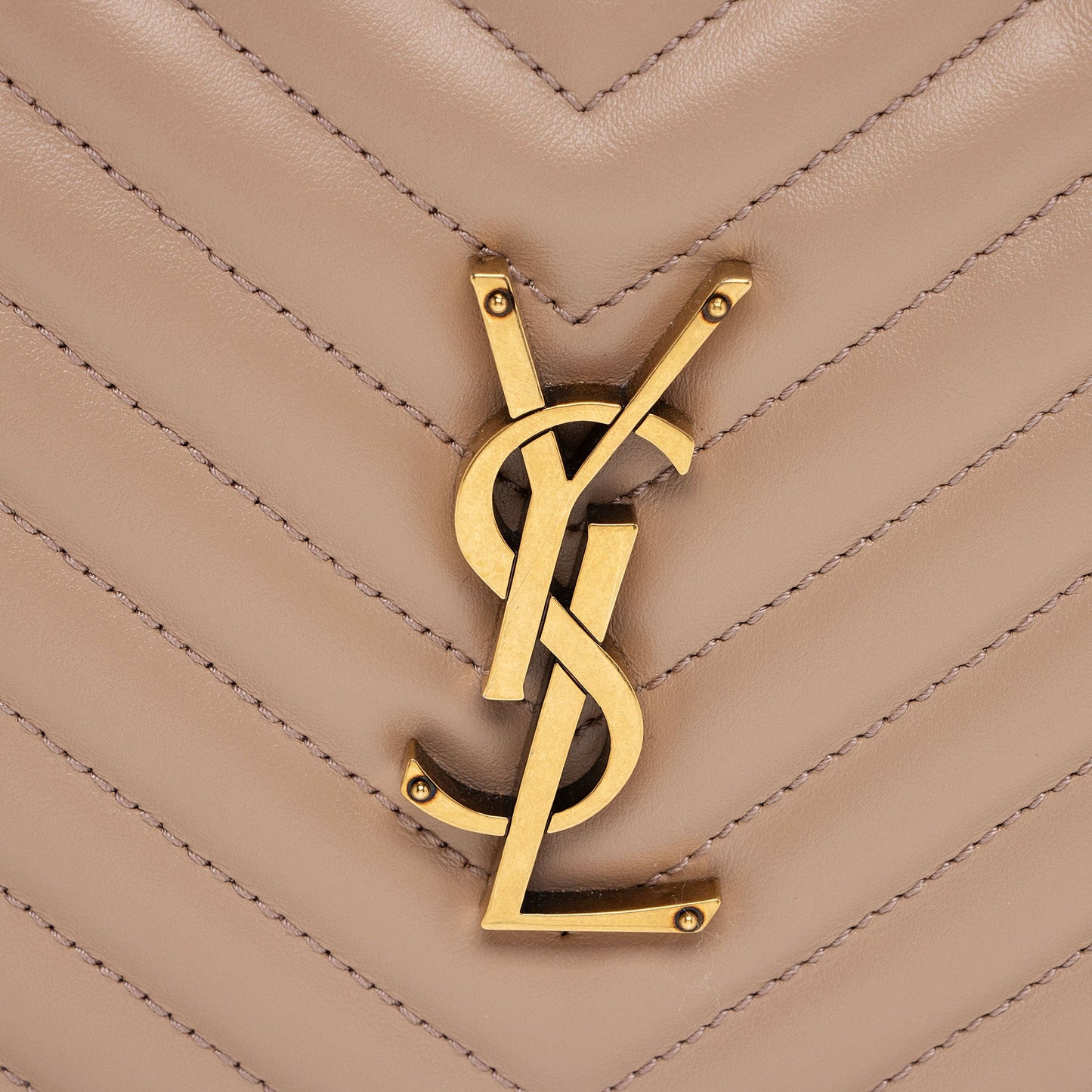 Saint Laurent Matelasse Calfskin Monogram Lou Camera Bag (SHF-X8DDNR)
