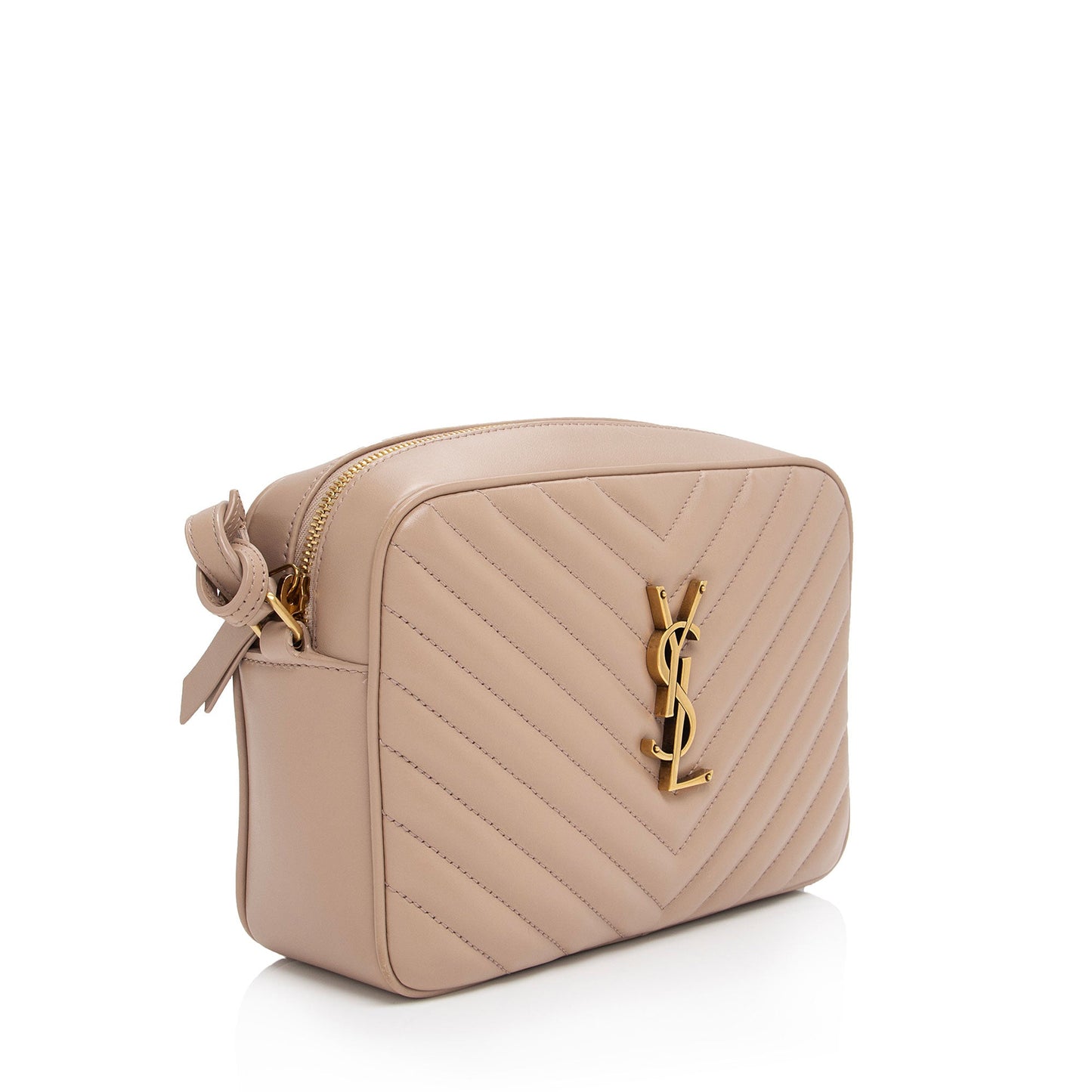 Saint Laurent Matelasse Calfskin Monogram Lou Camera Bag (SHF-X8DDNR)