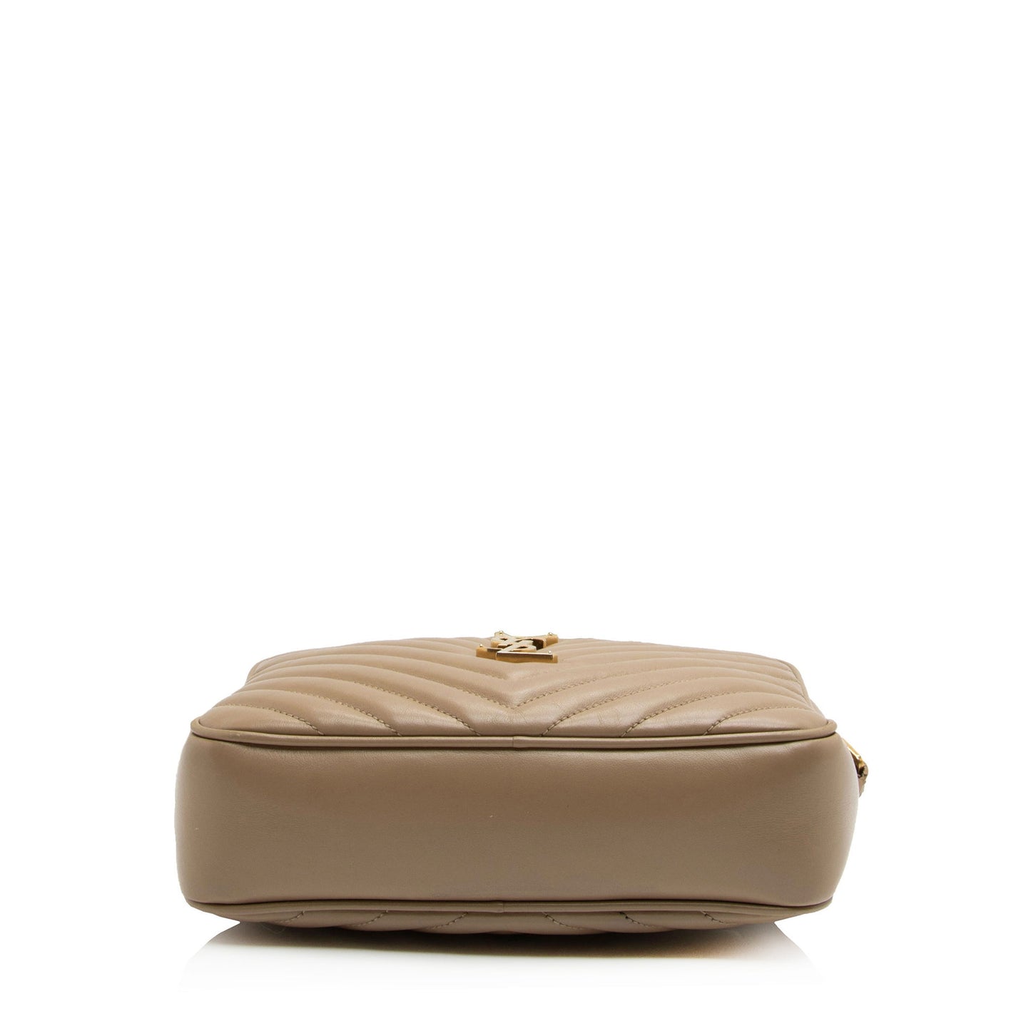 Saint Laurent Matelasse Calfskin Monogram Lou Camera Bag (SHF-5REUgE)