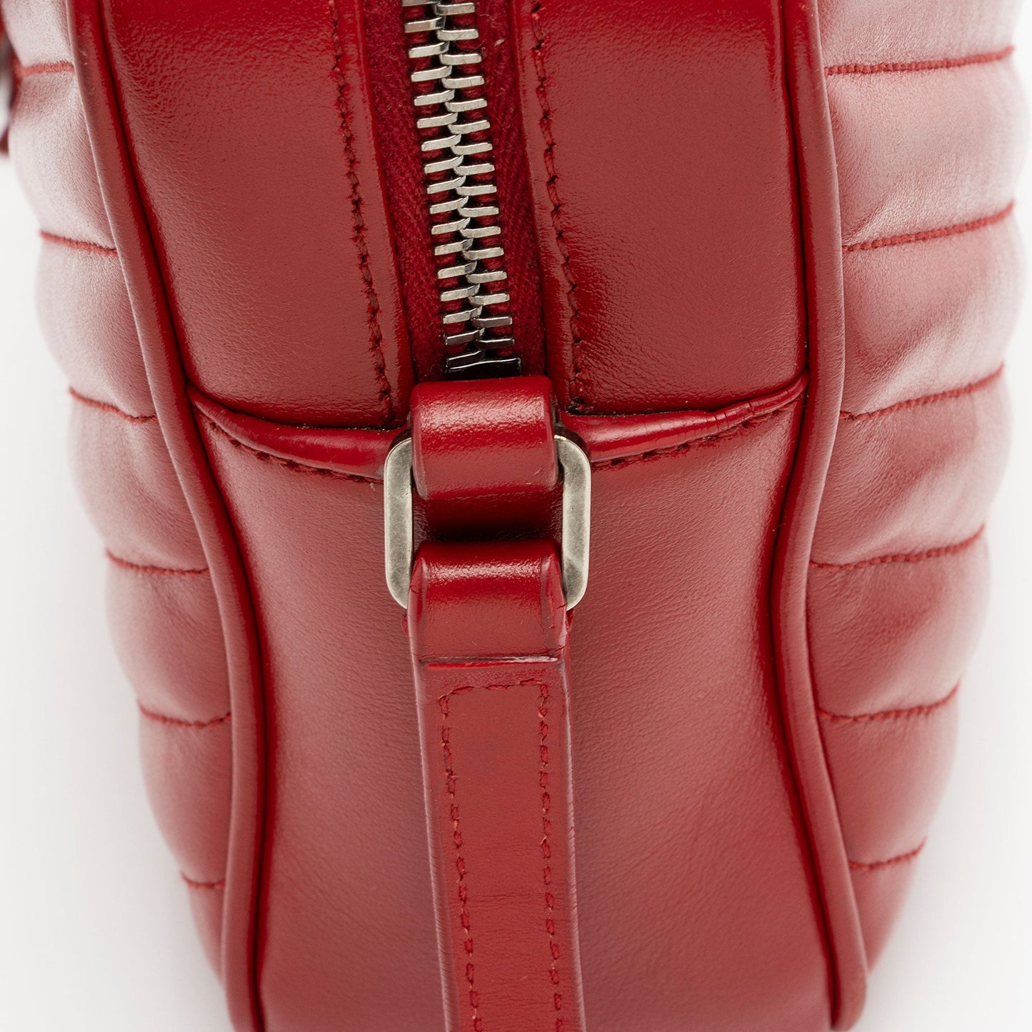 Saint Laurent Matelasse Calfskin Monogram Lou Camera Bag (SHF-G4BzPO)