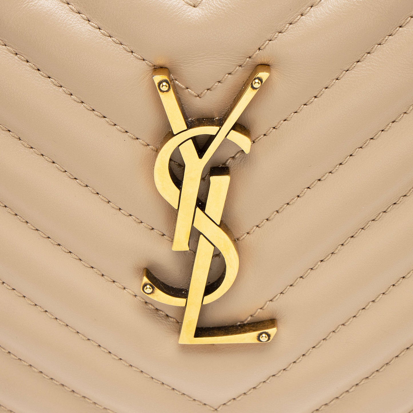 Saint Laurent Matelasse Calfskin Monogram Lou Camera Bag (SHF-0p6Ezh)