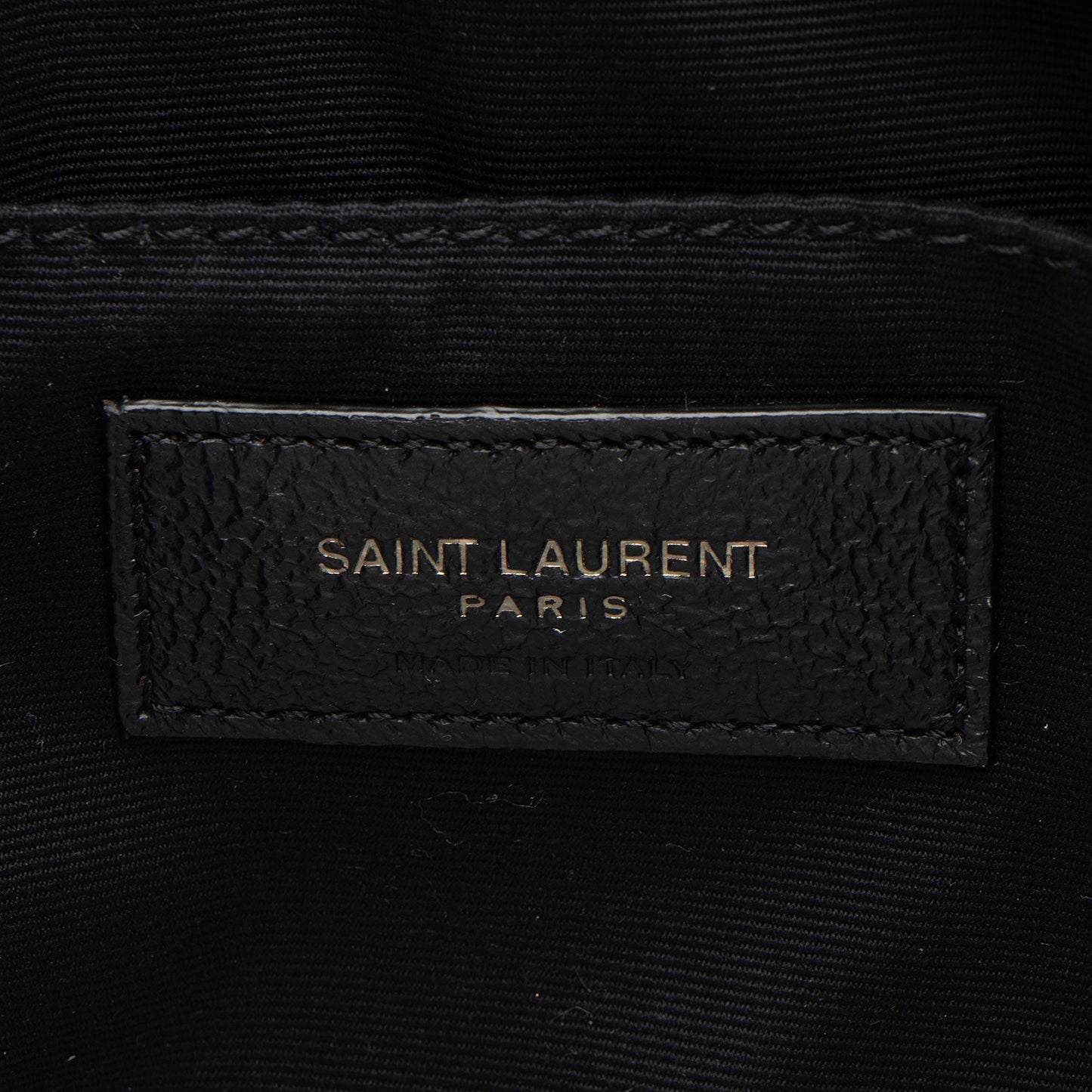 Saint Laurent Matelasse Calfskin Monogram Lou Camera Bag (SHF-rTeesm)