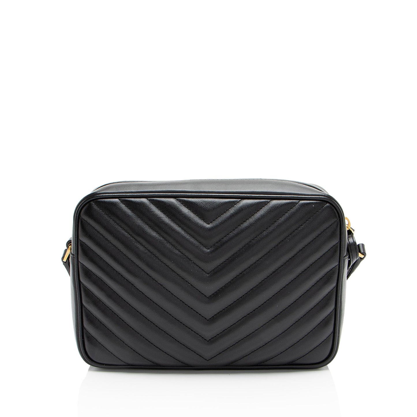 Saint Laurent Matelasse Calfskin Monogram Lou Camera Bag